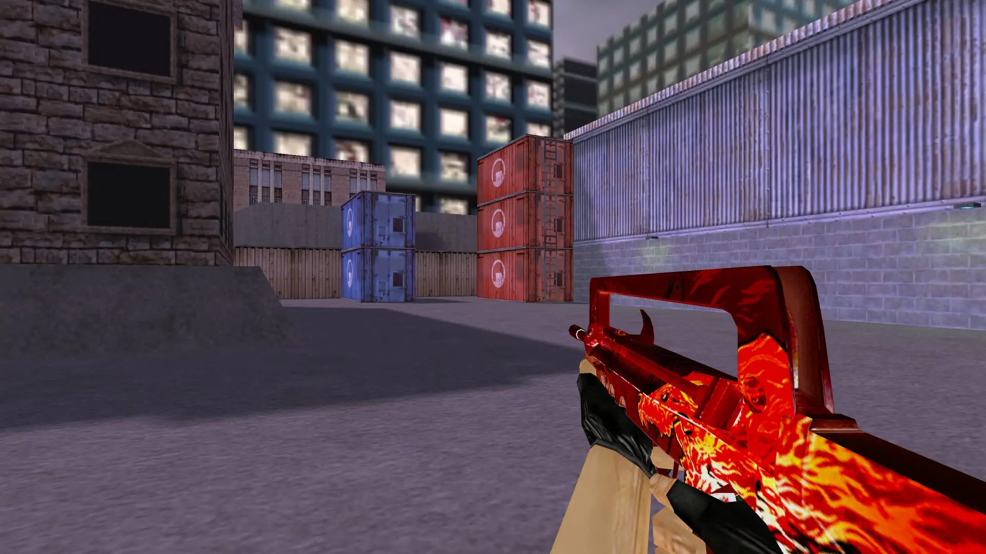 FAMAS: Howl Weapon Pack — cs_assault (first person)