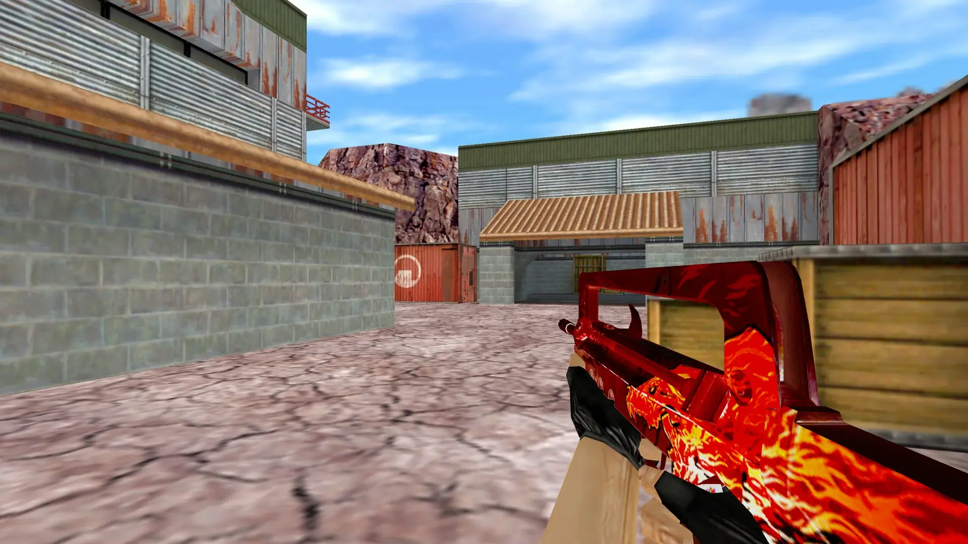 FAMAS: Howl Weapon Pack — de_nuke (first person)