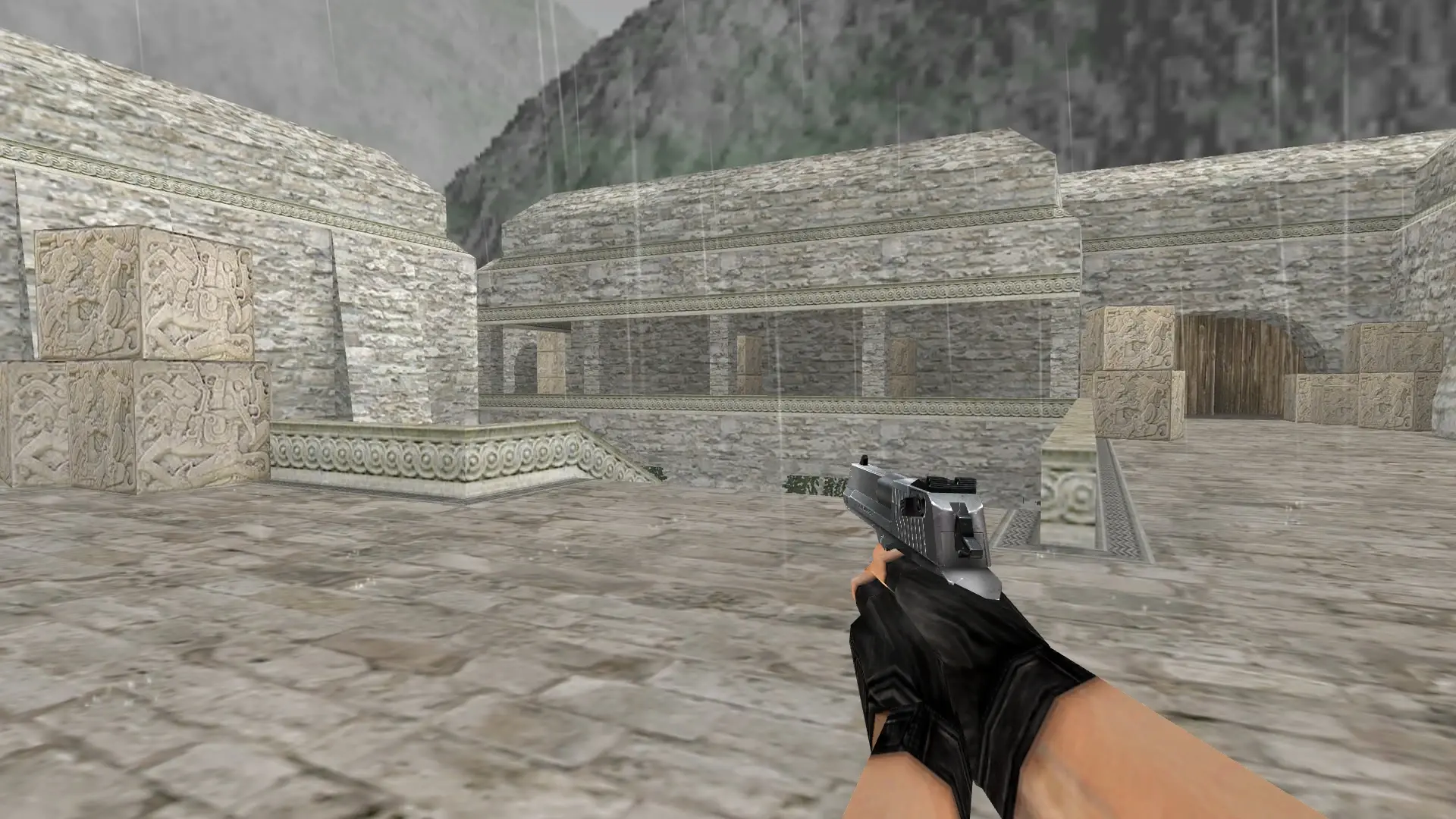 Desert Eagle: HD Pistols Skin Pack — de_aztec (first person)