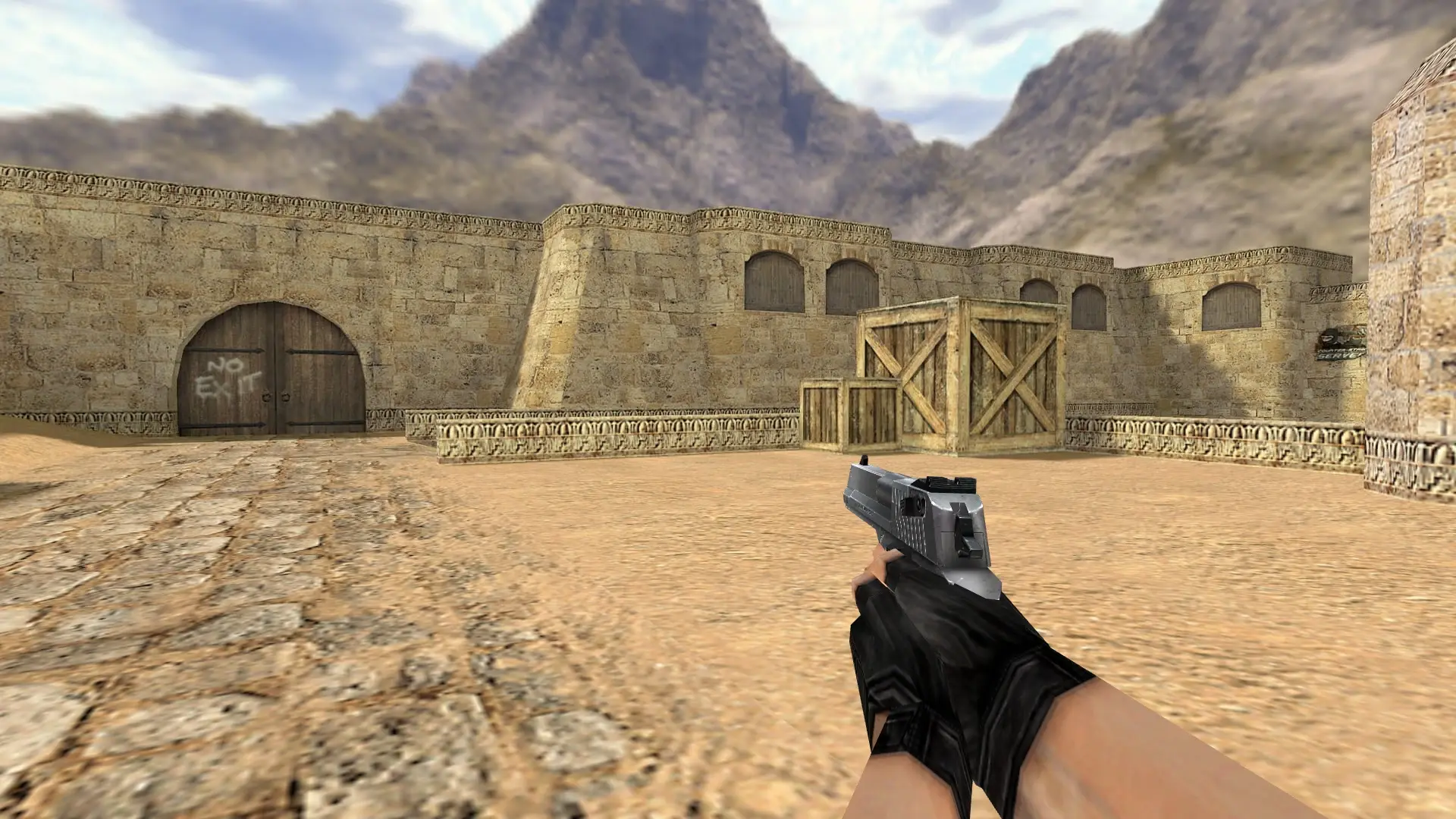 Desert Eagle: HD Pistols Skin Pack — de_dust2 (first person)