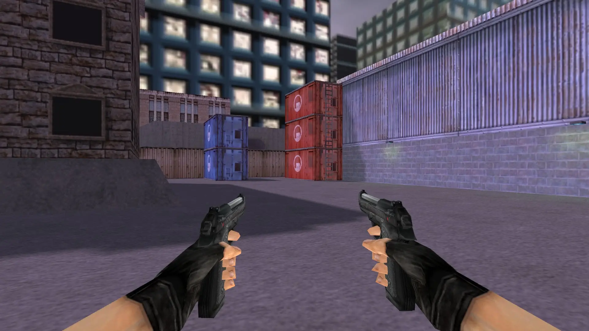 Dual Berettas: HD Pistols Skin Pack — cs_assault (first person)