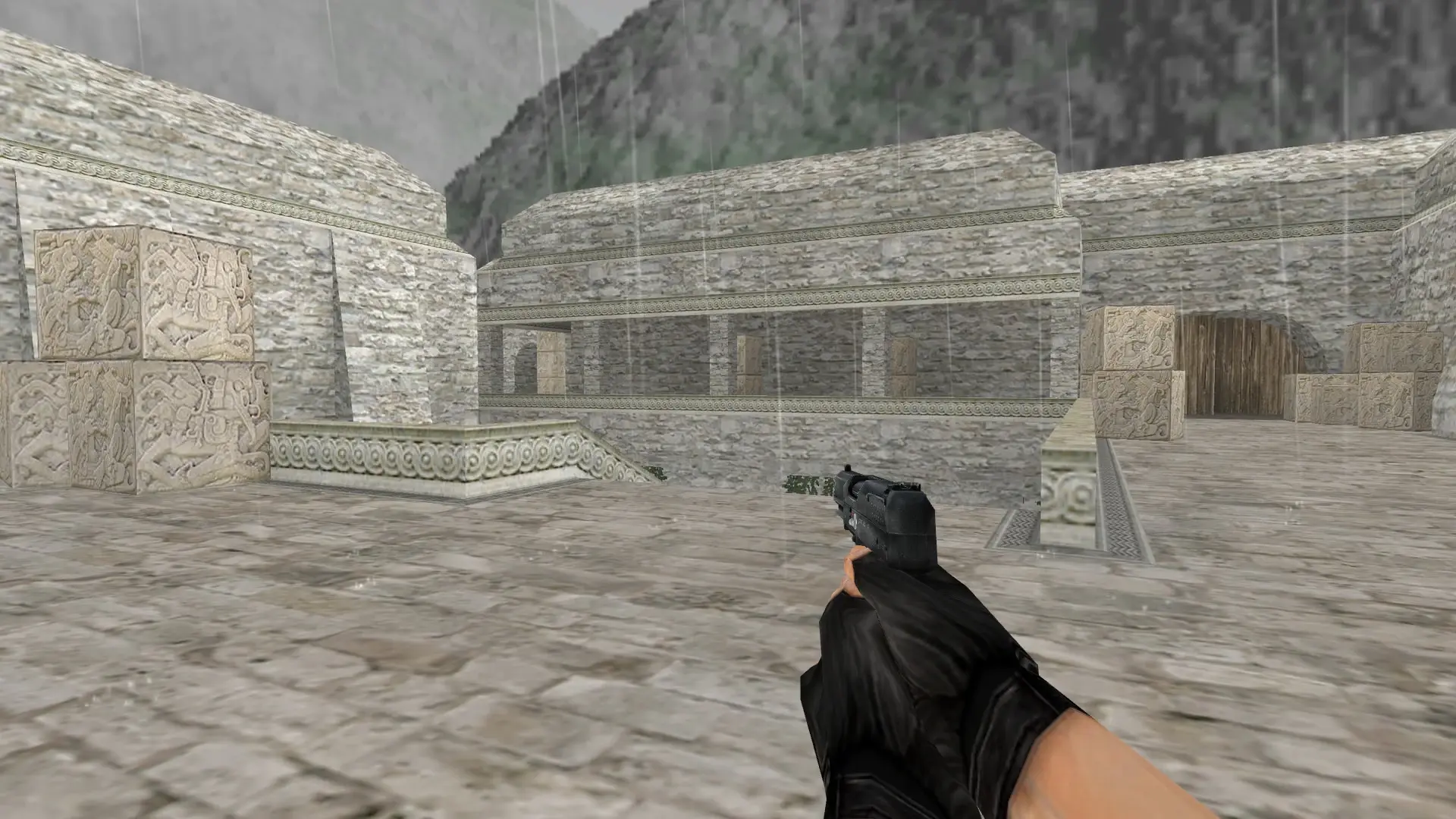 Five-SeveN: HD Pistols Skin Pack — de_aztec (first person)