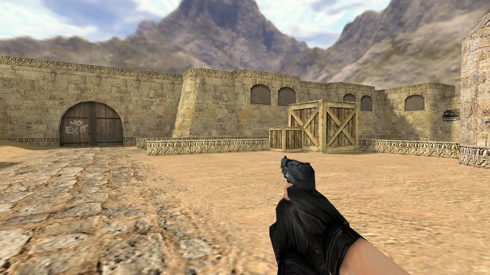 Five-SeveN: HD Pistols Skin Pack — de_dust2 (first person)