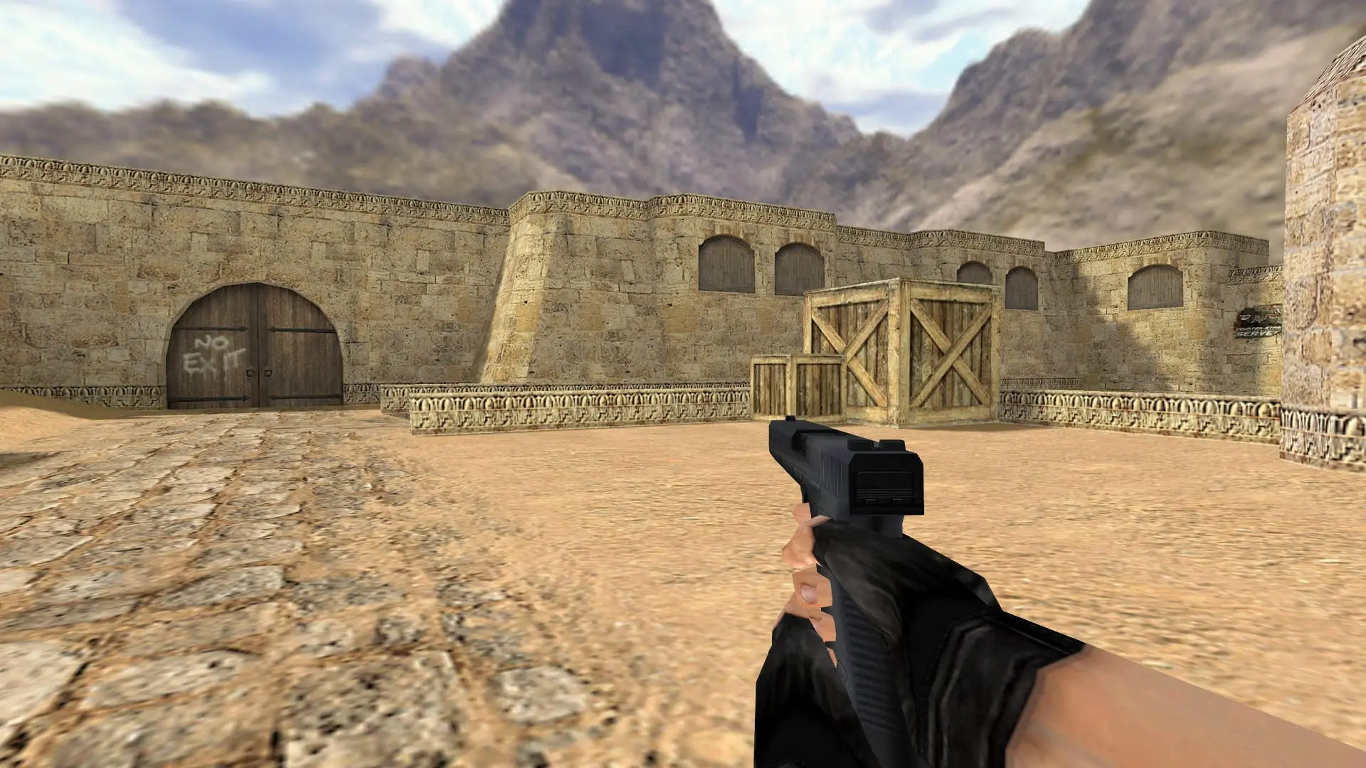 Glock-18: HD Pistols Skin Pack — de_dust2 (first person)