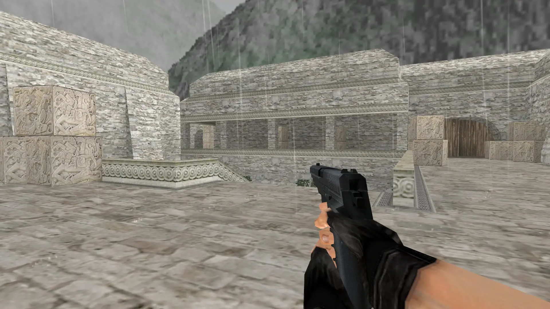 P228: HD Pistols Skin Pack — de_aztec (first person)