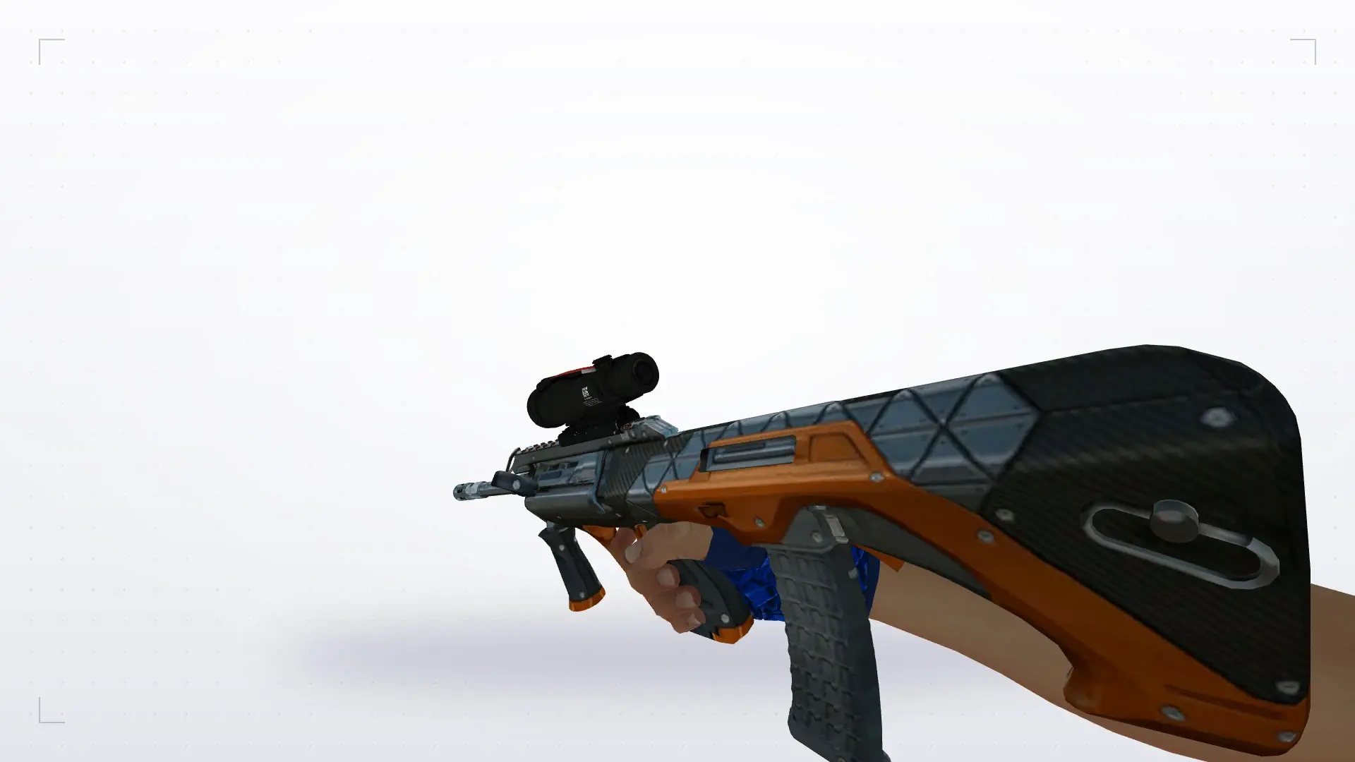 AUG: Hand Wraps Cobalt Skulls Pack — first person