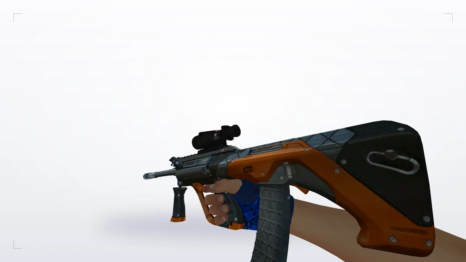AUG: Hand Wraps Cobalt Skulls Pack — first person