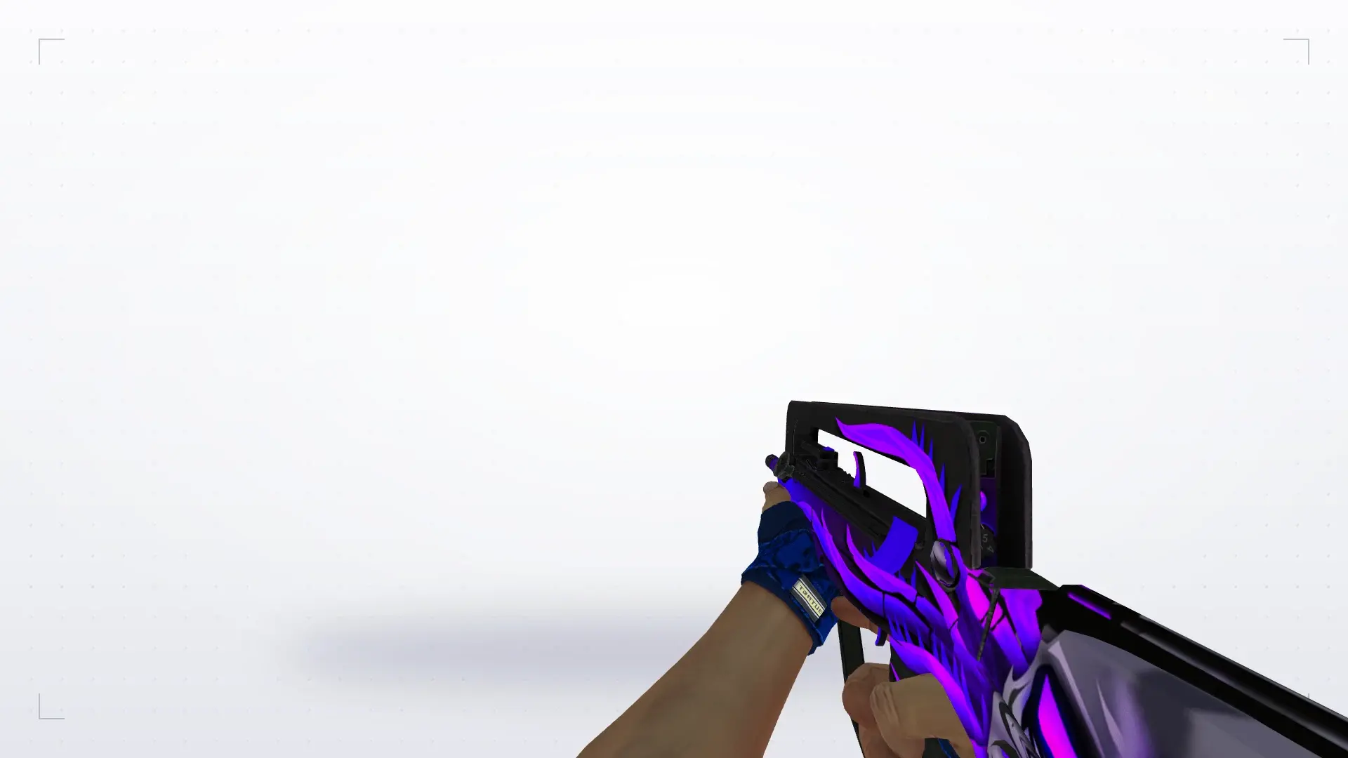 FAMAS: Hand Wraps Cobalt Skulls Pack — first person