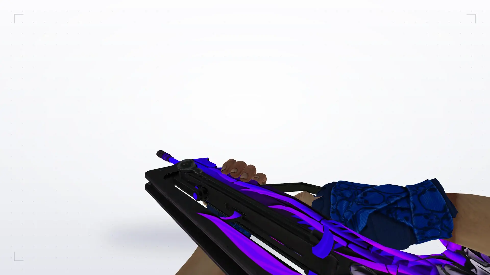FAMAS: Hand Wraps Cobalt Skulls Pack — first person