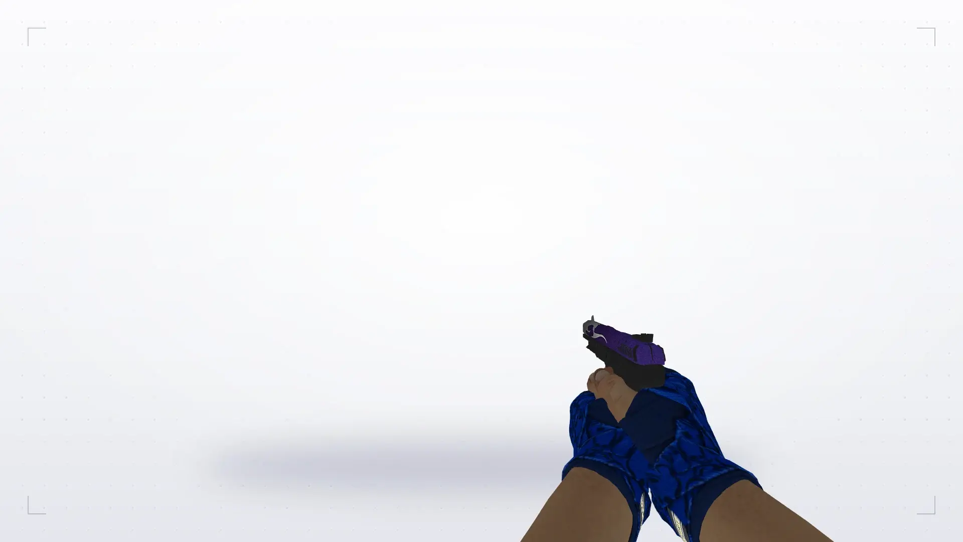 Five-SeveN: Hand Wraps Cobalt Skulls Pack — first person