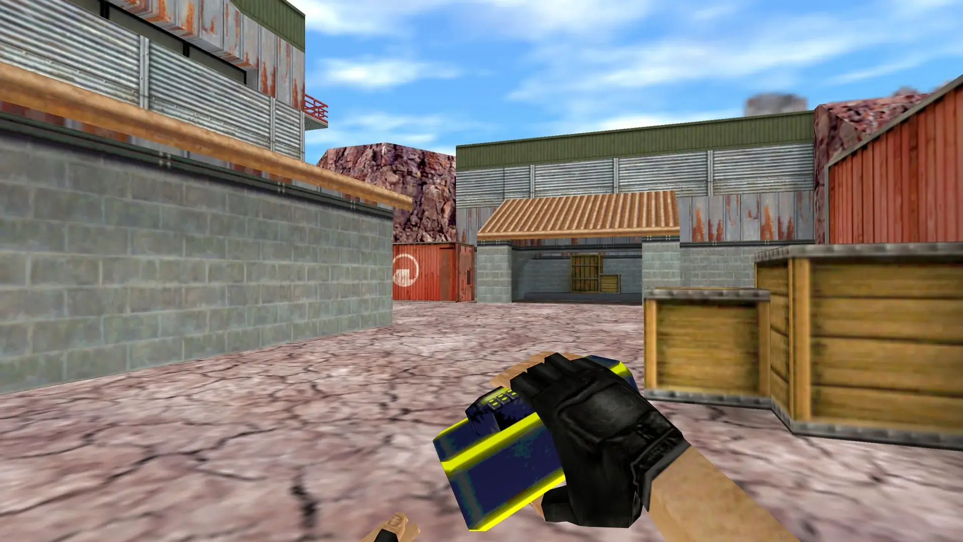 Warning C4 — de_nuke (first person)