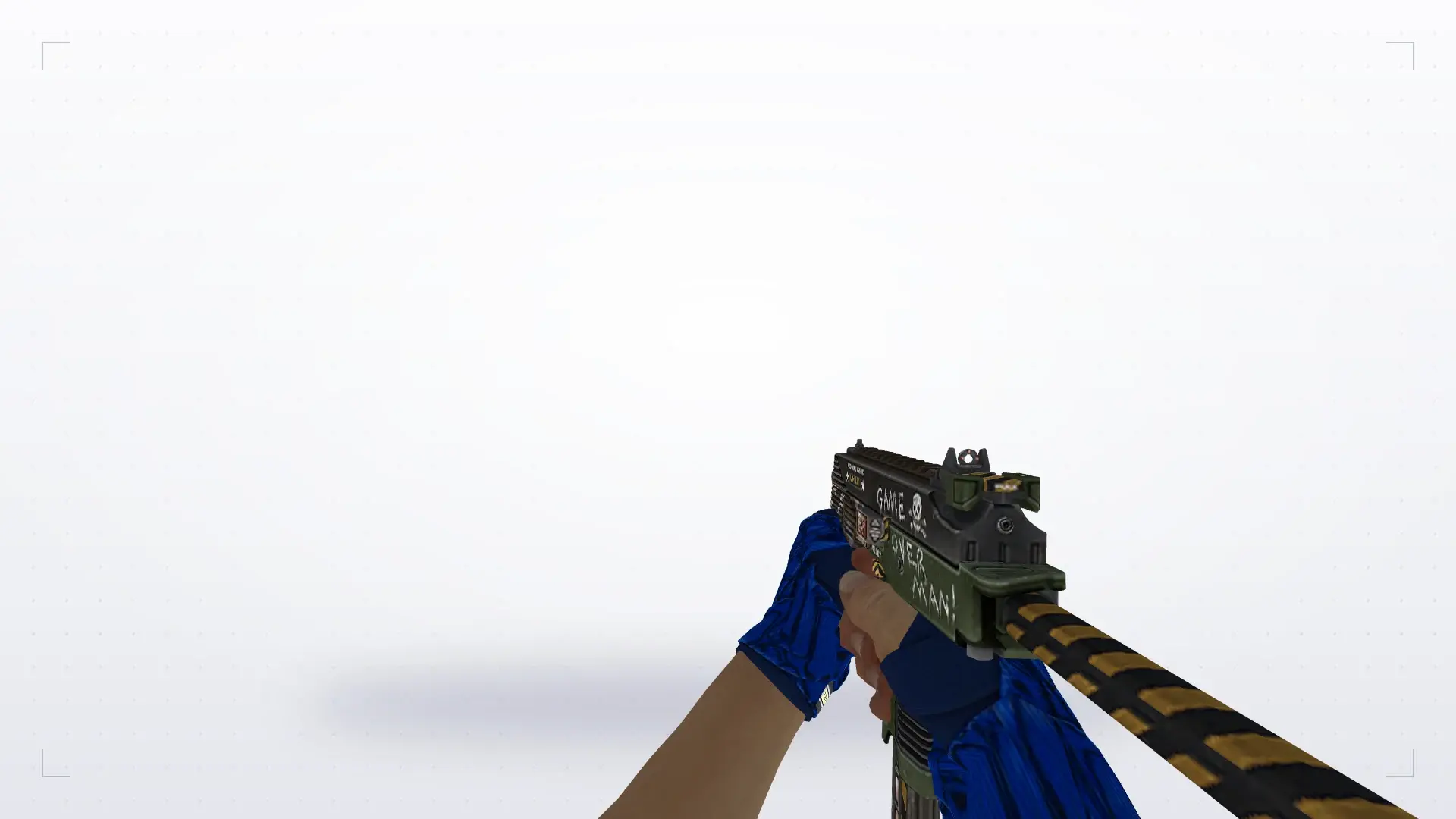 TMP: Hand Wraps Cobalt Skulls Pack — first person