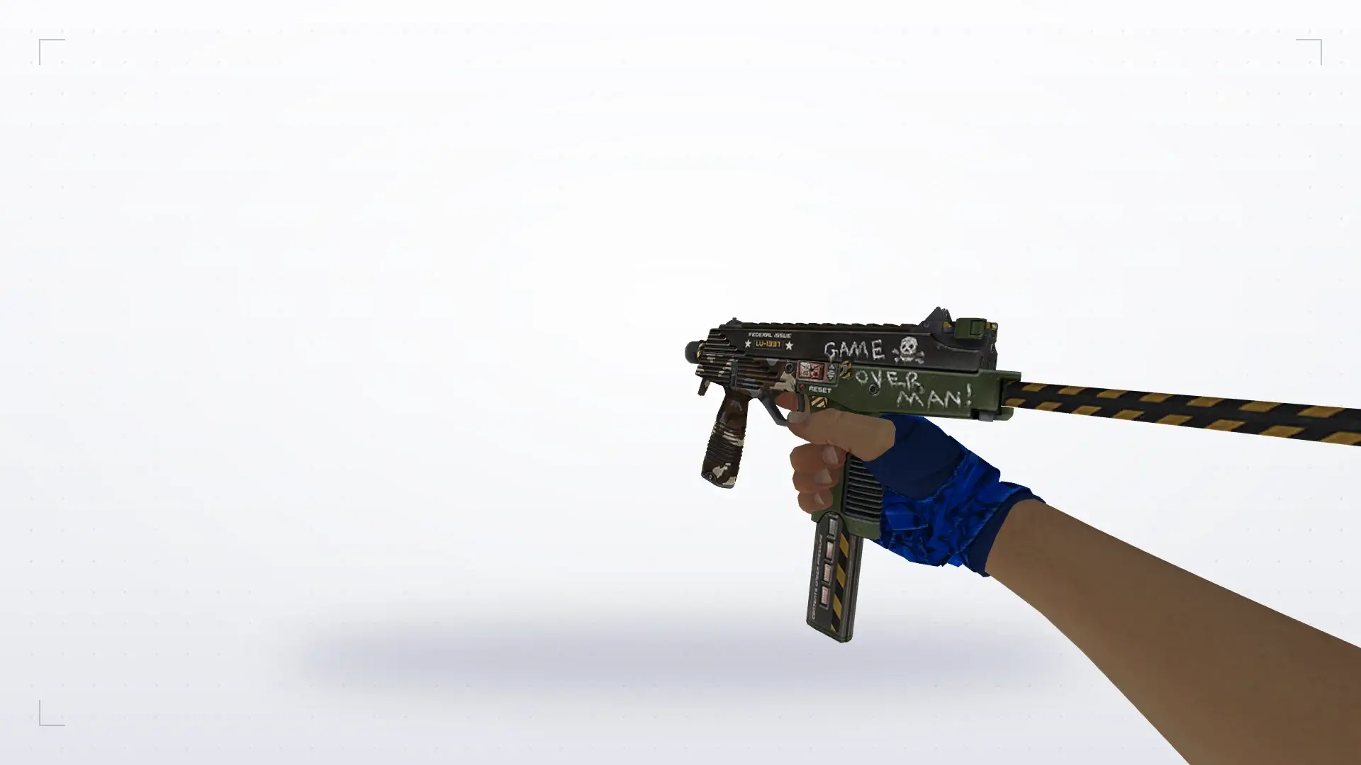 TMP: Hand Wraps Cobalt Skulls Pack — first person