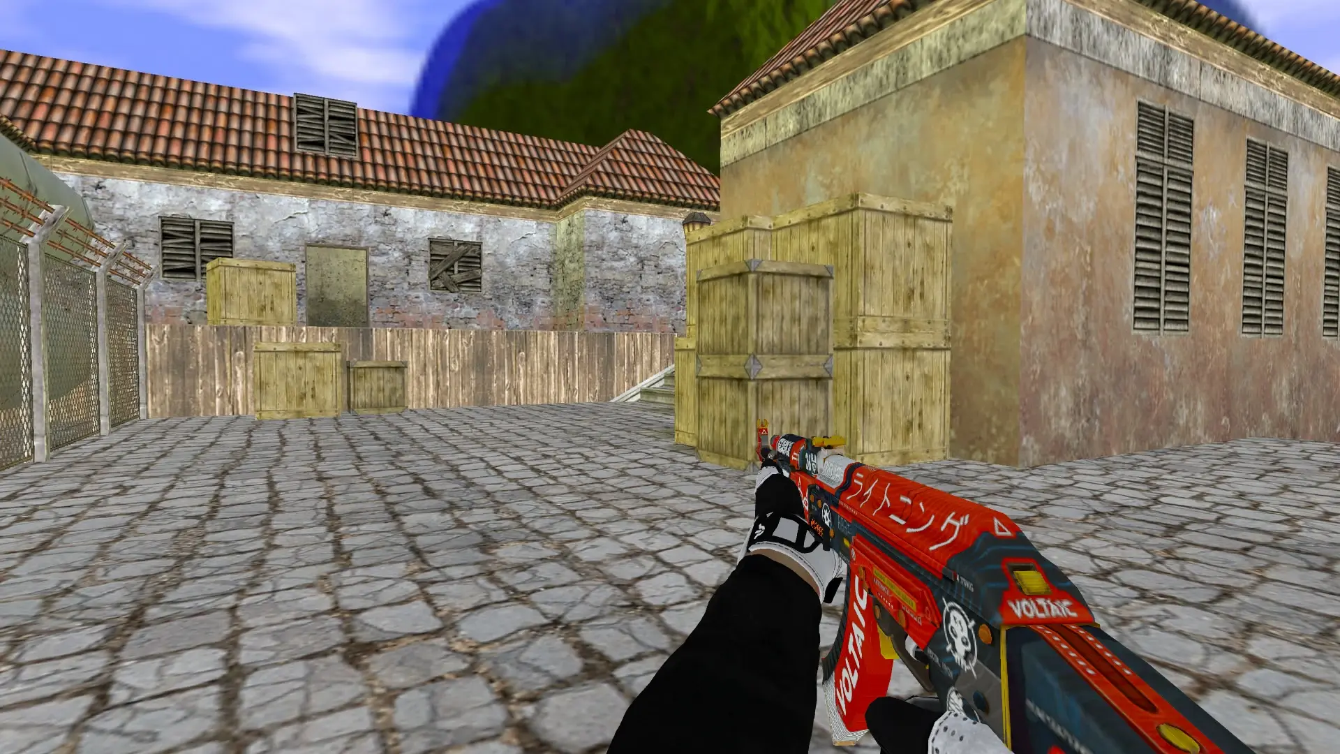 AK-47 — Batureis Sport Gloves Pack — de_inferno (first person)