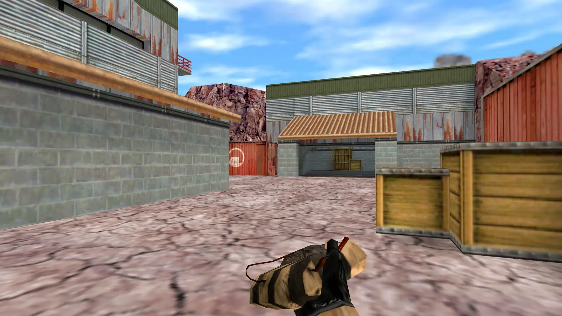 Call of Duty 4 C4 — de_nuke (first person)
