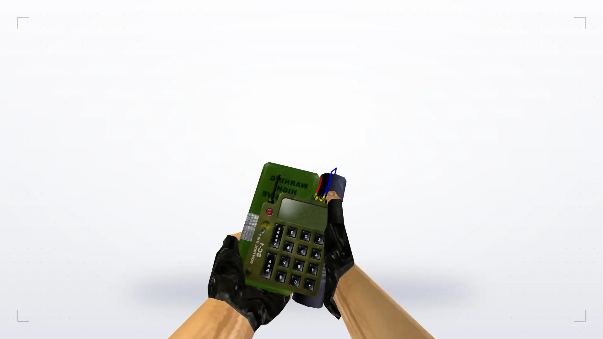 Real C4 — first person