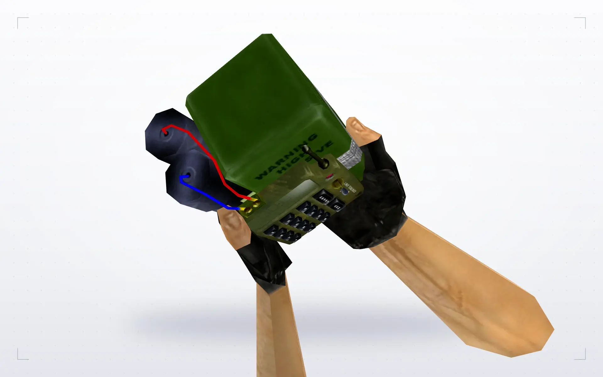 Real C4 — top view