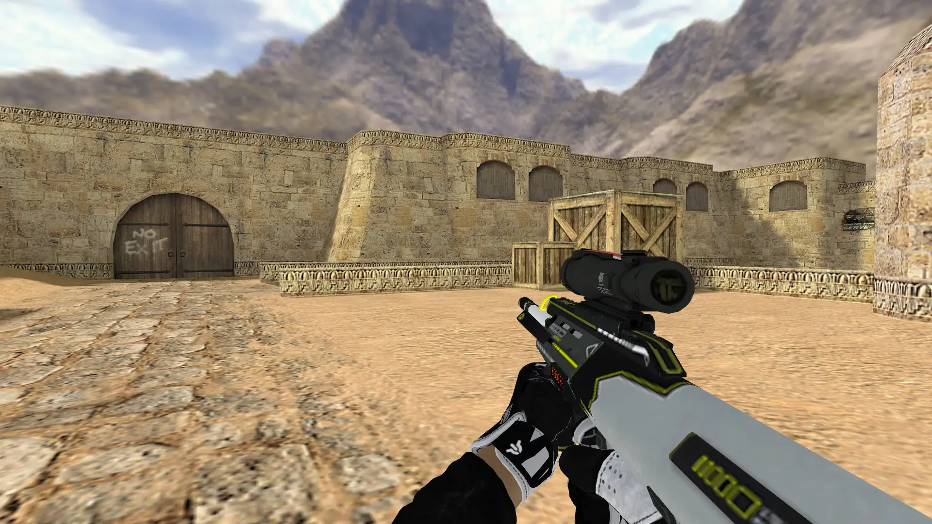 AUG — Batureis Sport Gloves Pack — de_dust2 (first person)
