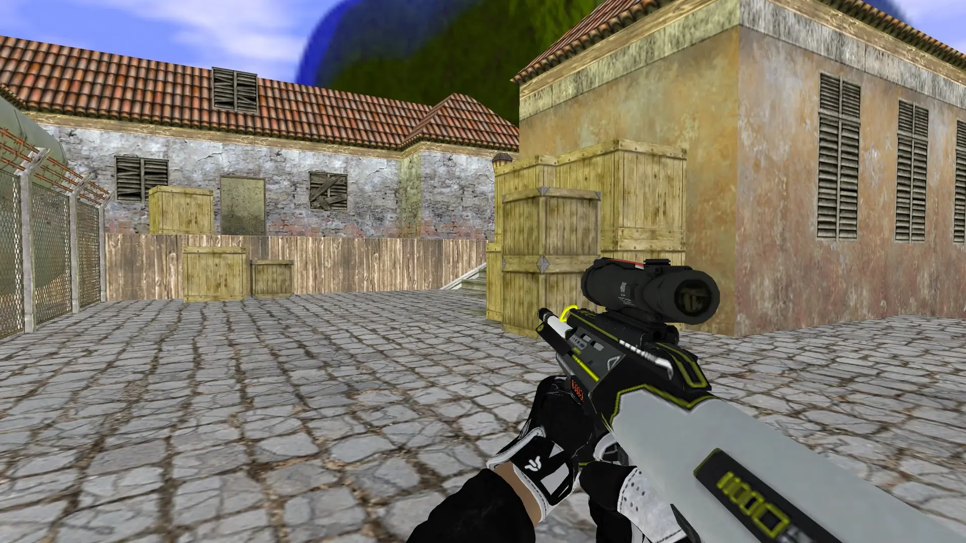 AUG — Batureis Sport Gloves Pack — de_inferno (first person)