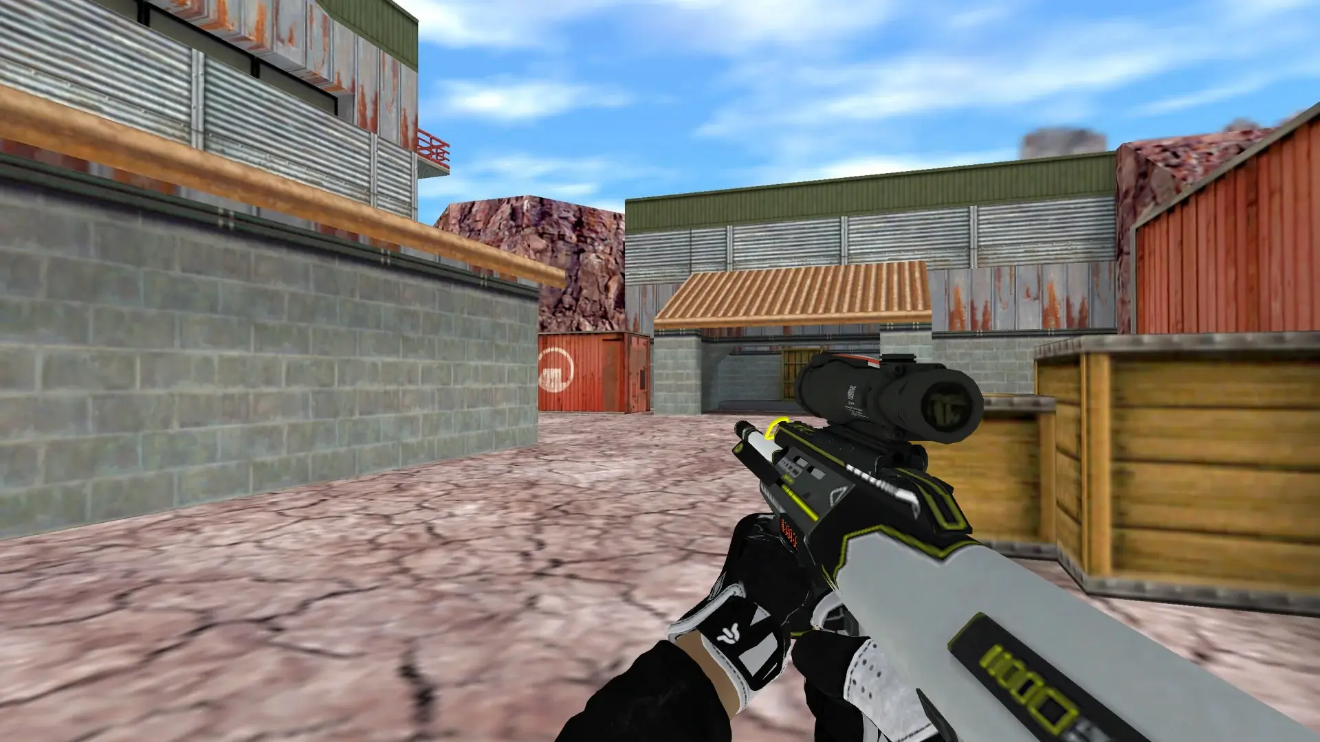 AUG — Batureis Sport Gloves Pack — de_nuke (first person)