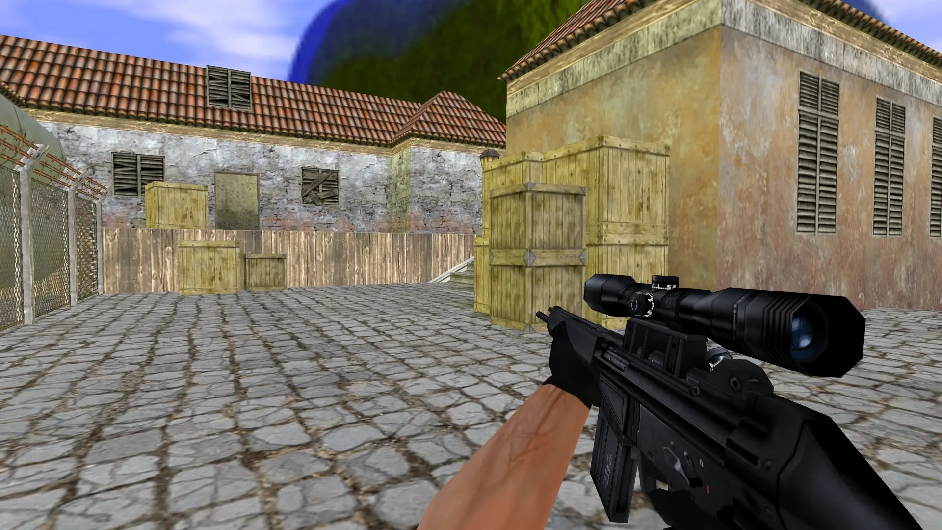 G3SG1: HD Weapon Model Pack — de_inferno (first person)