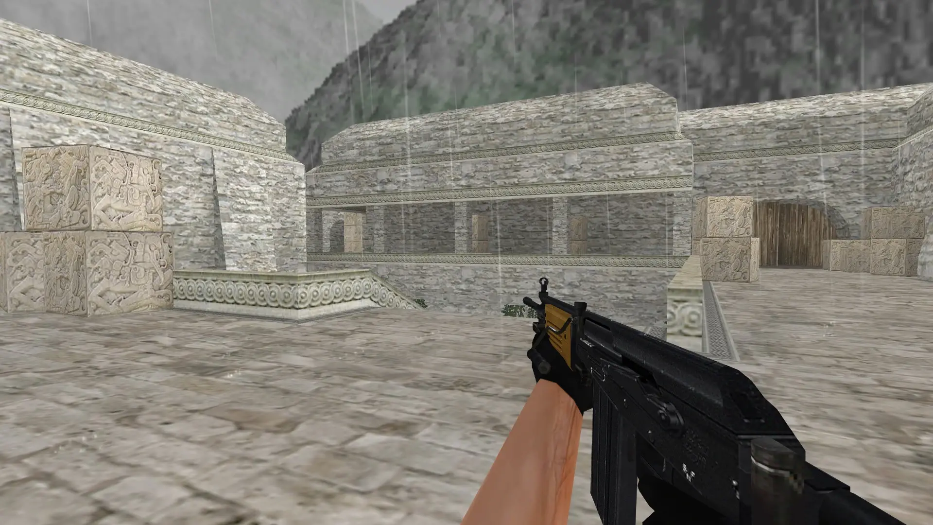 Galil: HD Weapon Model Pack — de_aztec (first person)