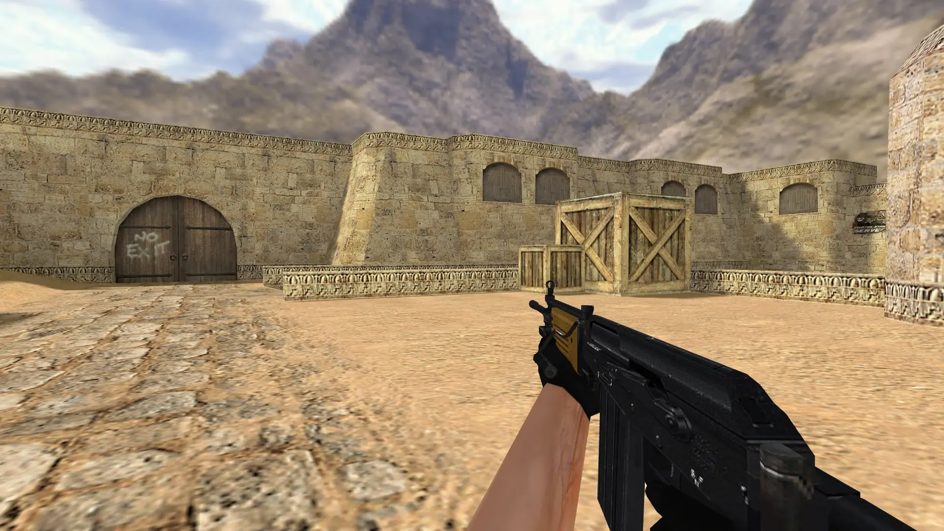 Galil: HD Weapon Model Pack — de_dust2 (first person)