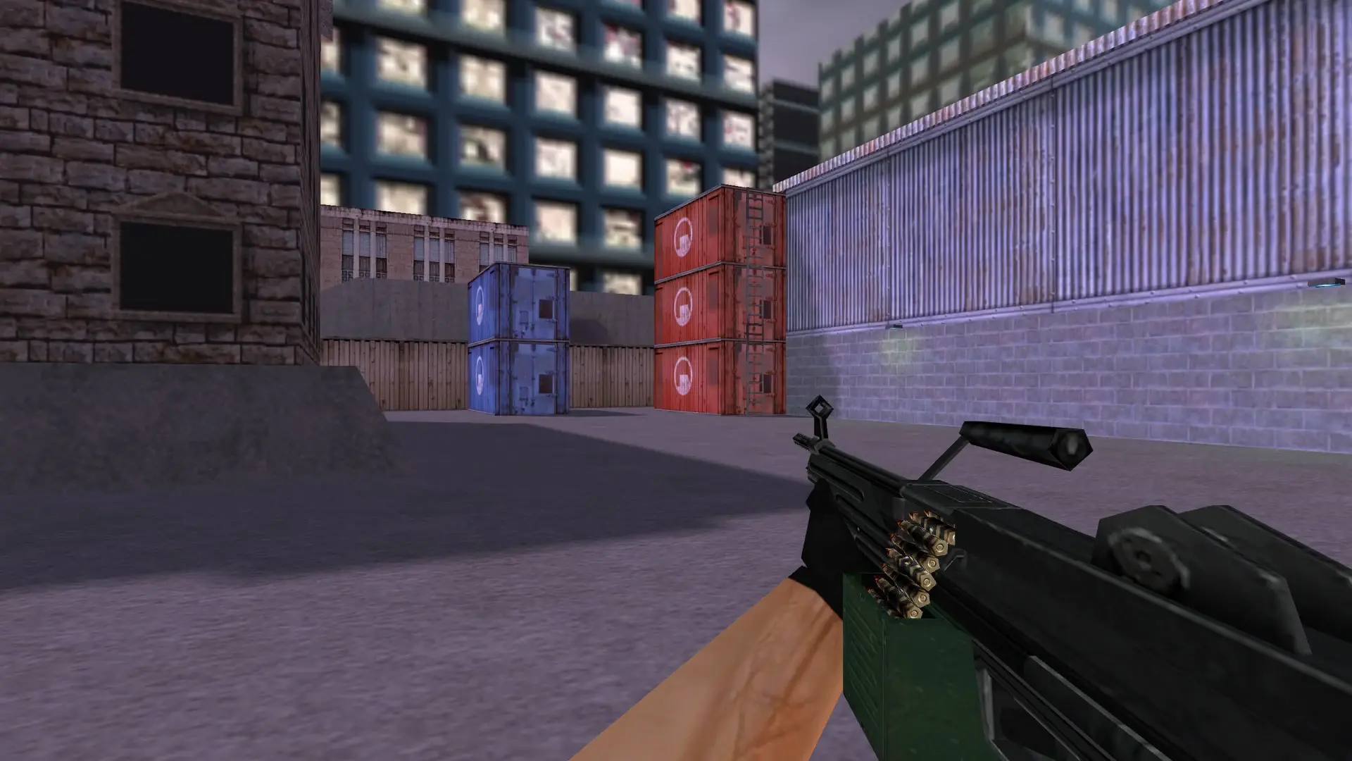 M249: HD Weapon Model Pack — cs_assault (first person)