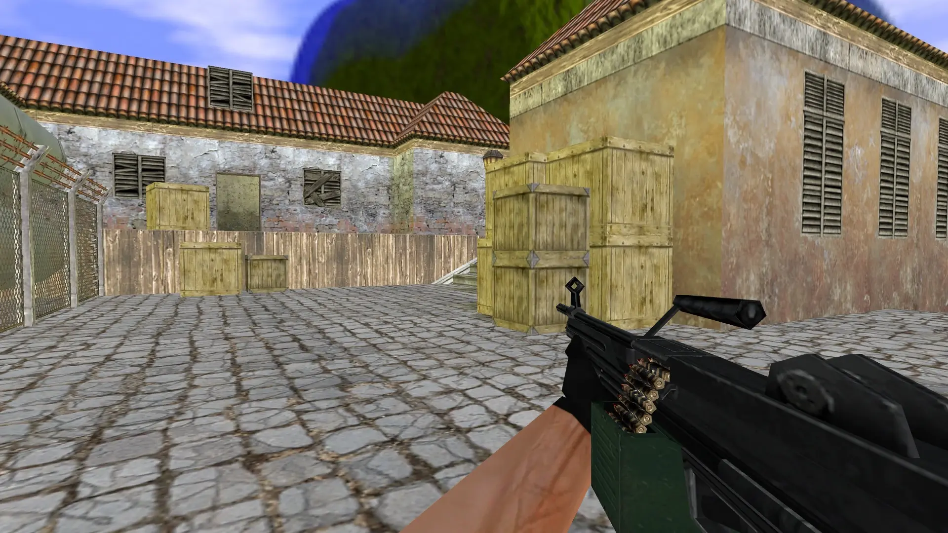M249: HD Weapon Model Pack — de_inferno (first person)