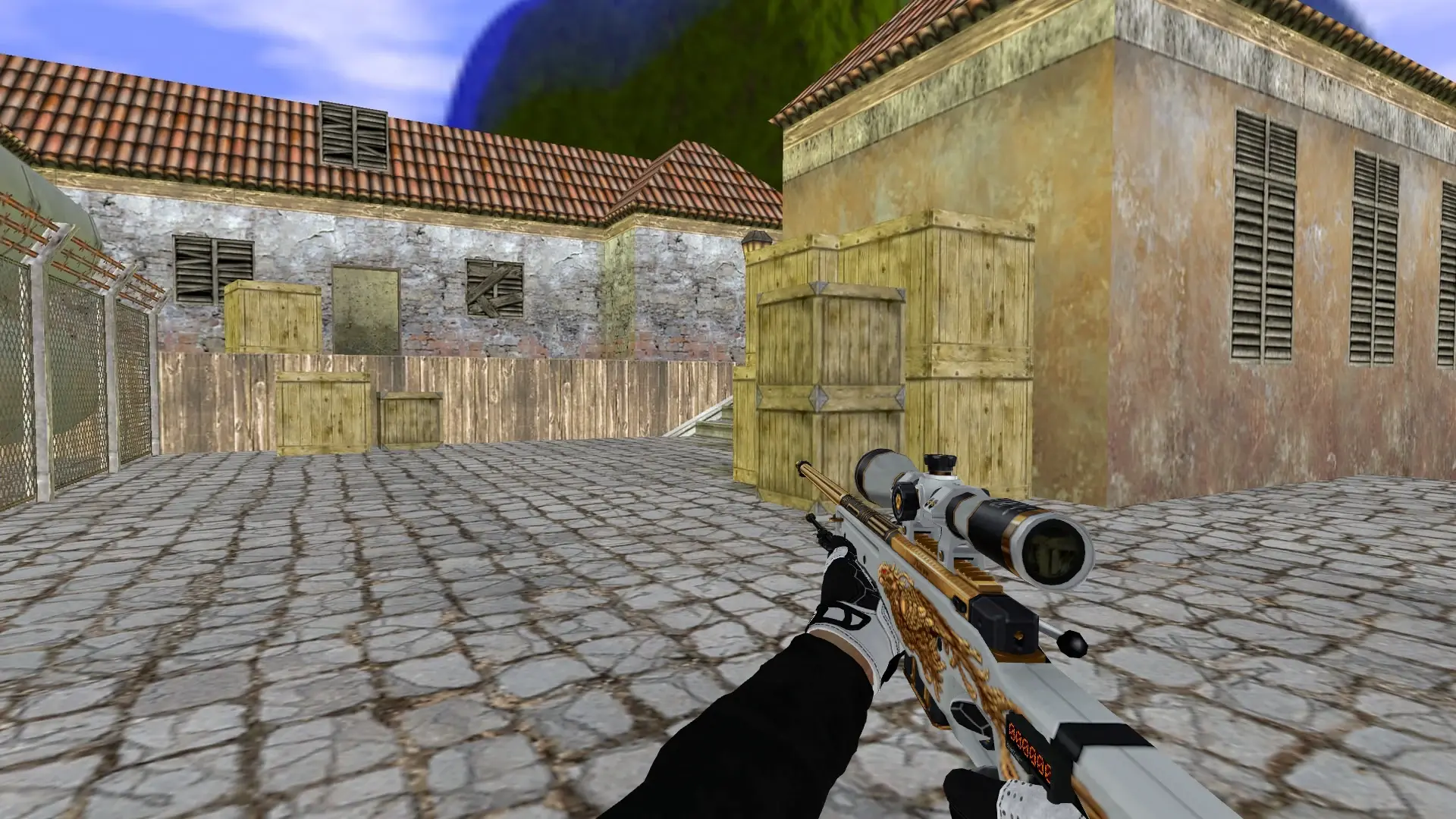 AWP — Batureis Sport Gloves Pack — de_inferno (first person)
