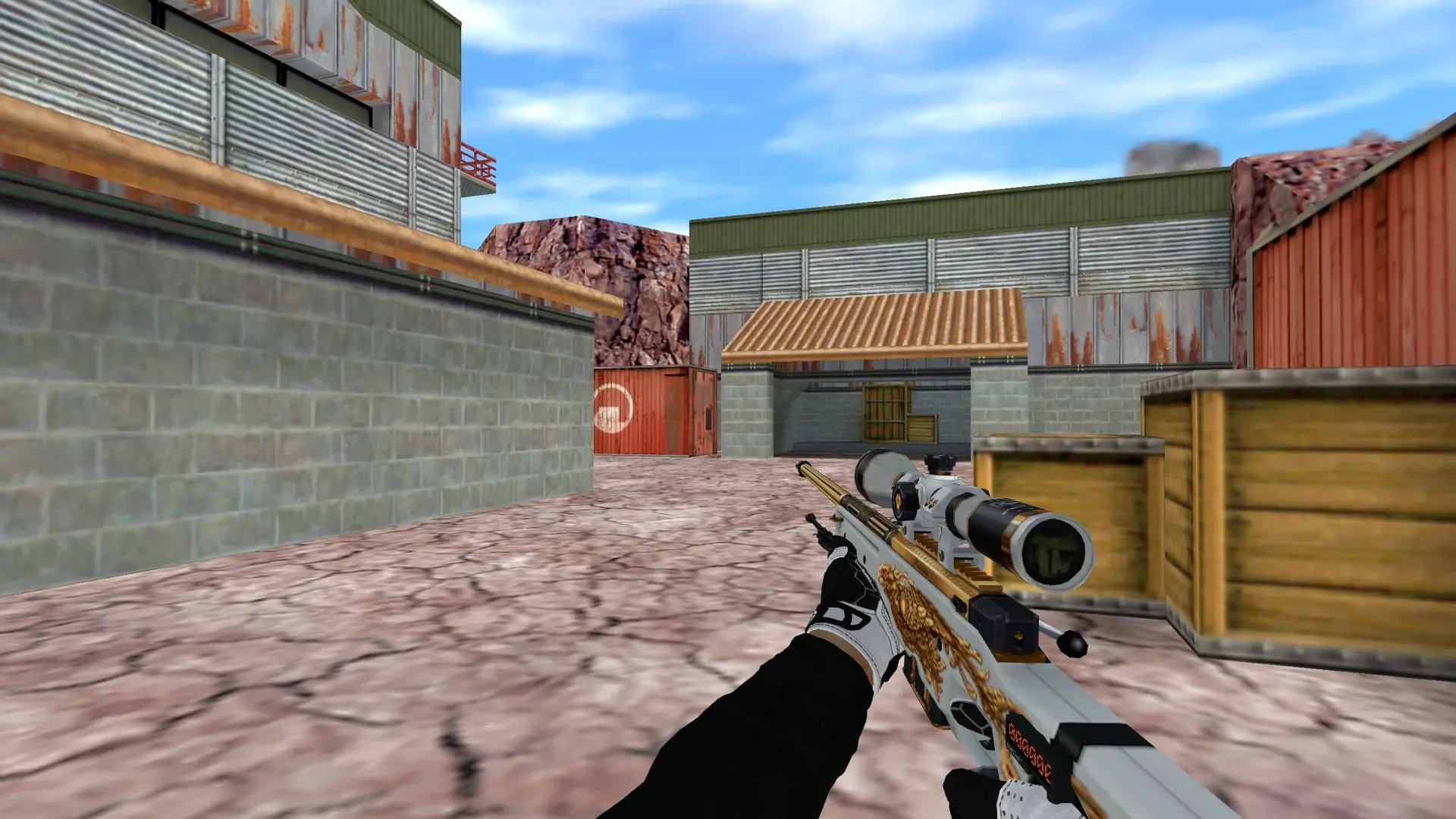 AWP — Batureis Sport Gloves Pack — de_nuke (first person)