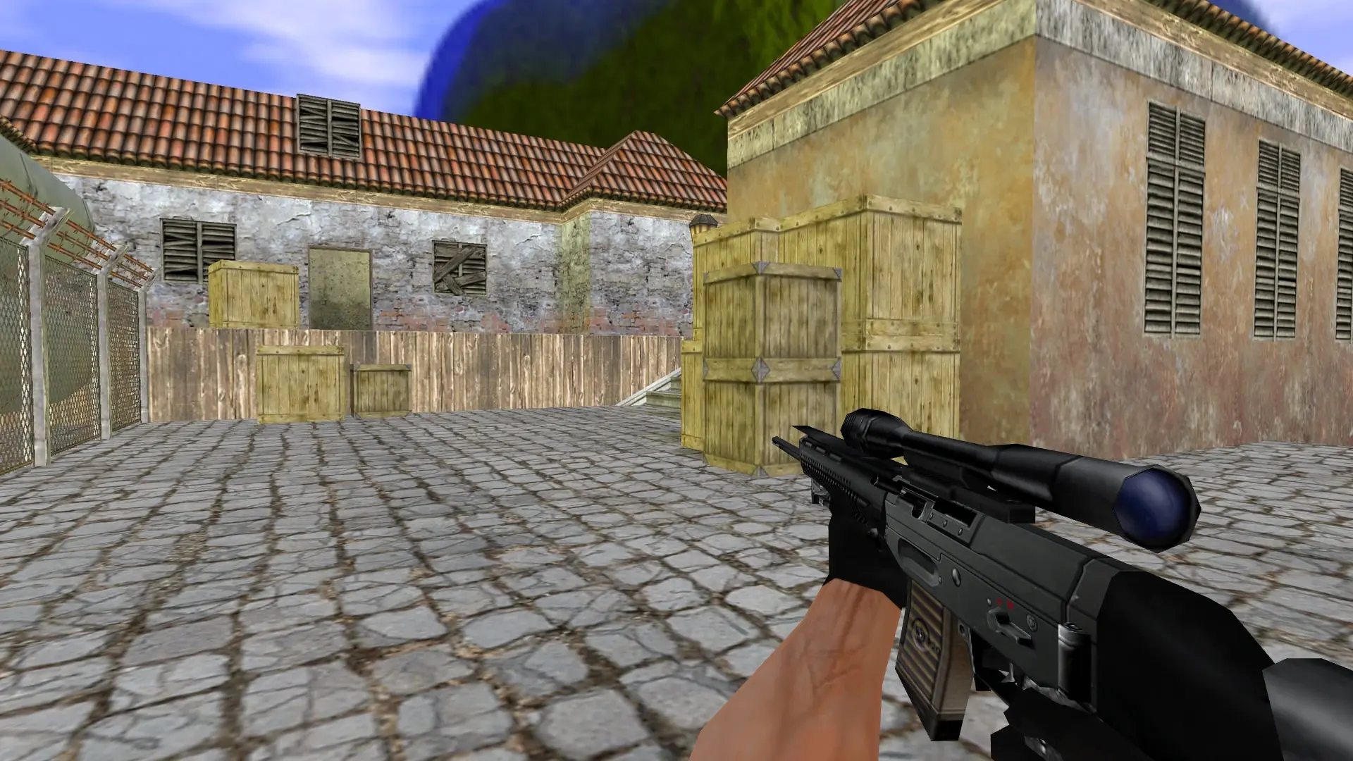 SG 550: HD Weapon Model Pack — de_inferno (first person)