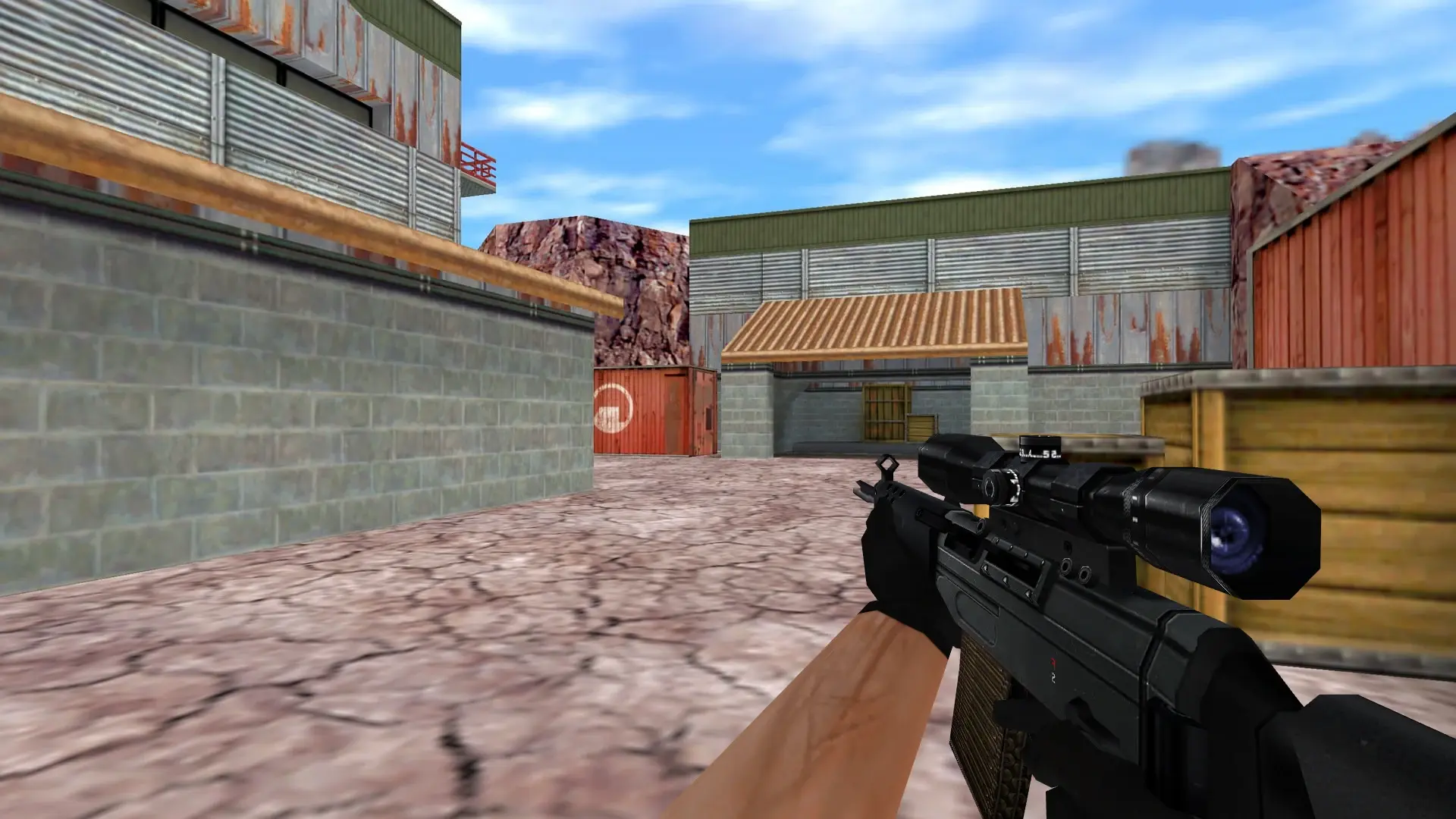 SG 552: HD Weapon Model Pack — de_nuke (first person)