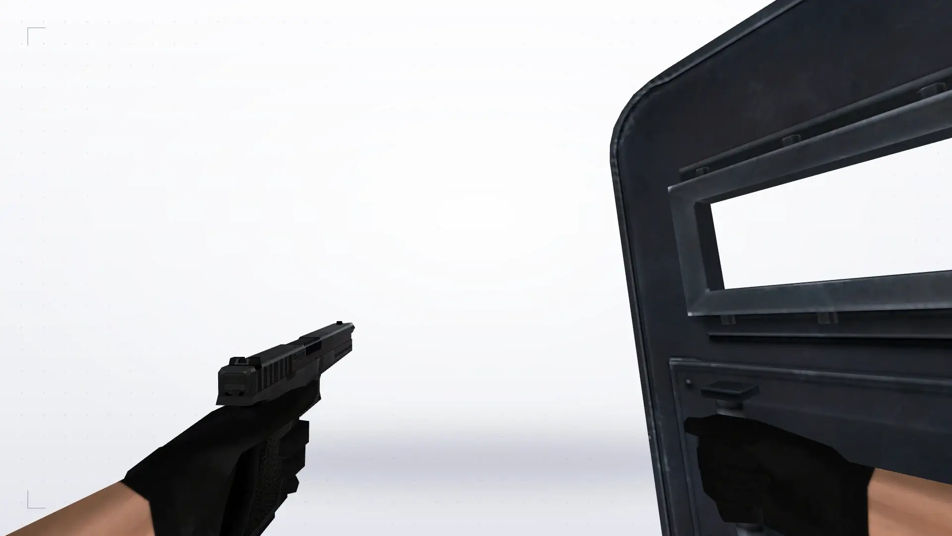 Shield and Glock-18: HD Weapon Model Pack — first person