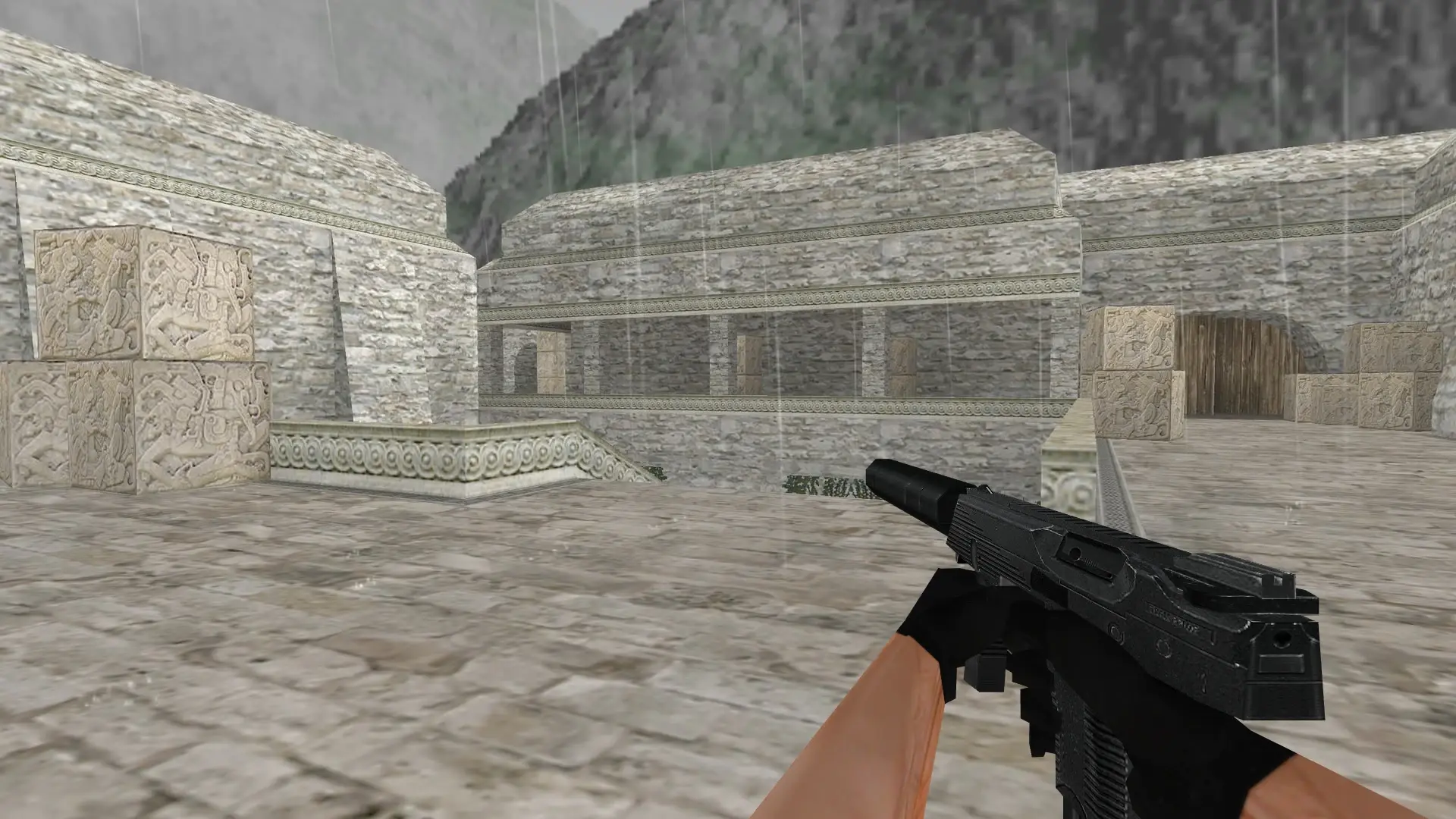 TMP: HD Weapon Model Pack — de_aztec (first person)