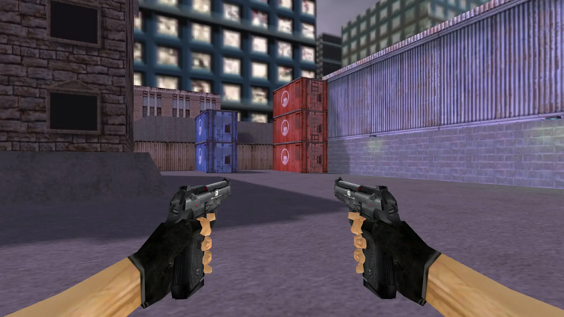 Dual Berettas: HLTV Weapon Models — cs_assault (first person)