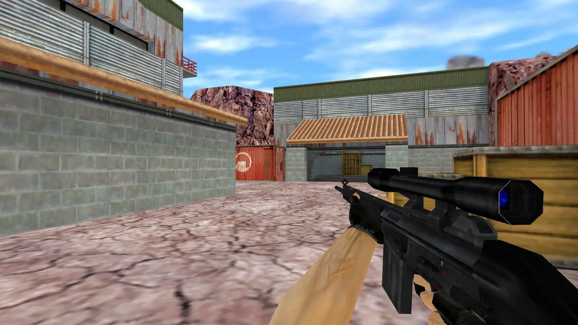 G3SG1: HLTV Weapon Models — de_nuke (first person)