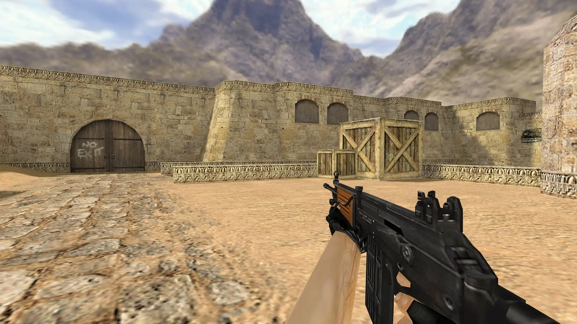 Galil: HLTV Weapon Models — de_dust2 (first person)