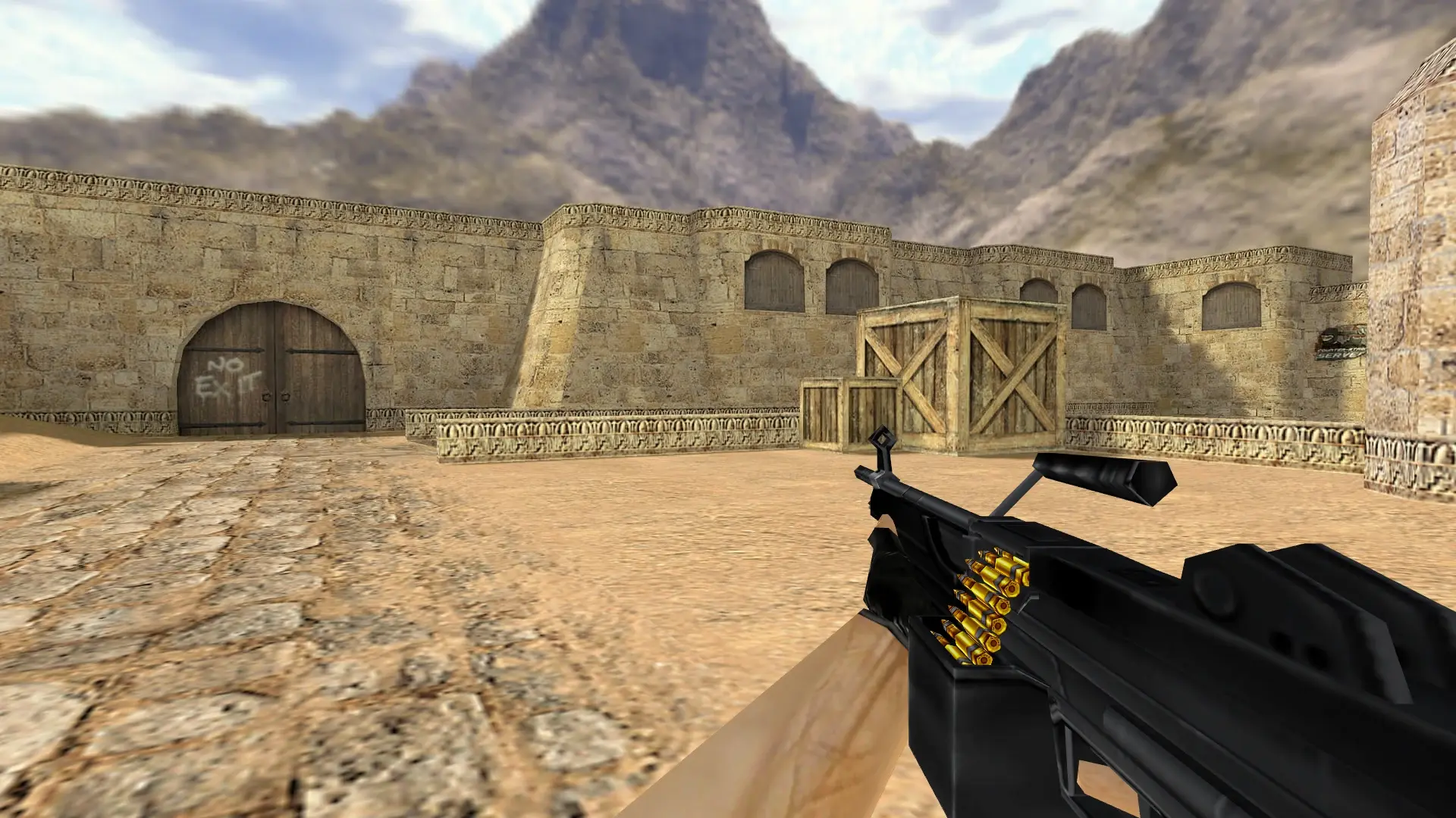 M249: HLTV Weapon Models — de_dust2 (first person)