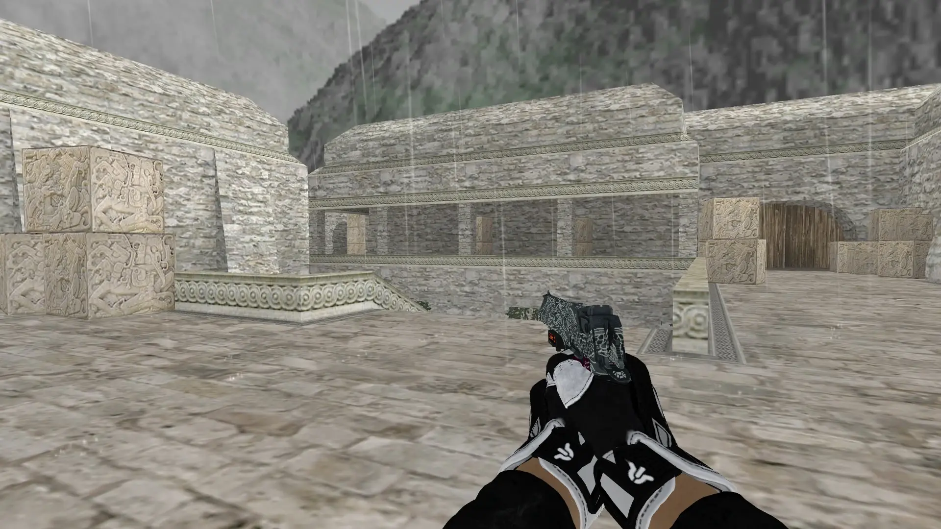 Desert Eagle — Batureis Sport Gloves Pack — de_aztec (first person)