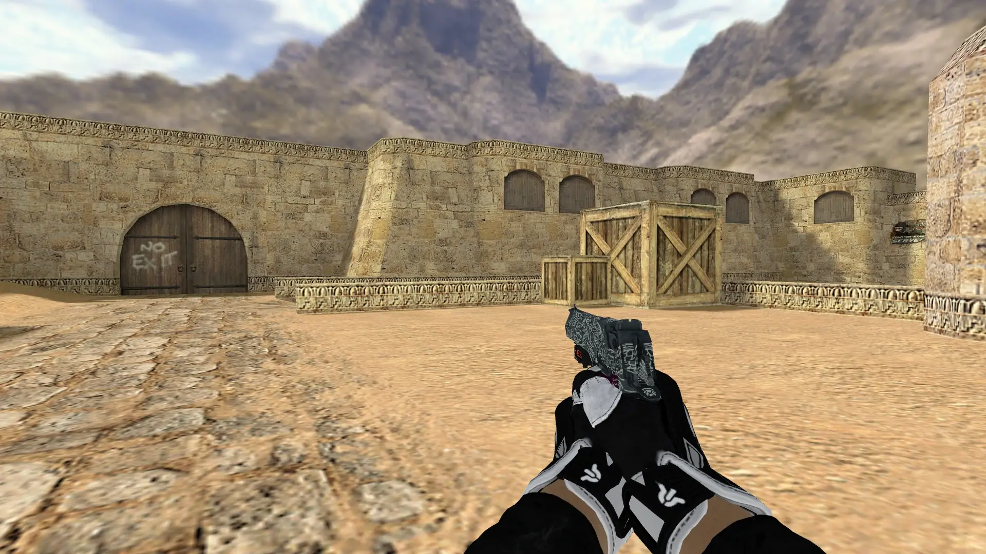 Desert Eagle — Batureis Sport Gloves Pack — de_dust2 (first person)