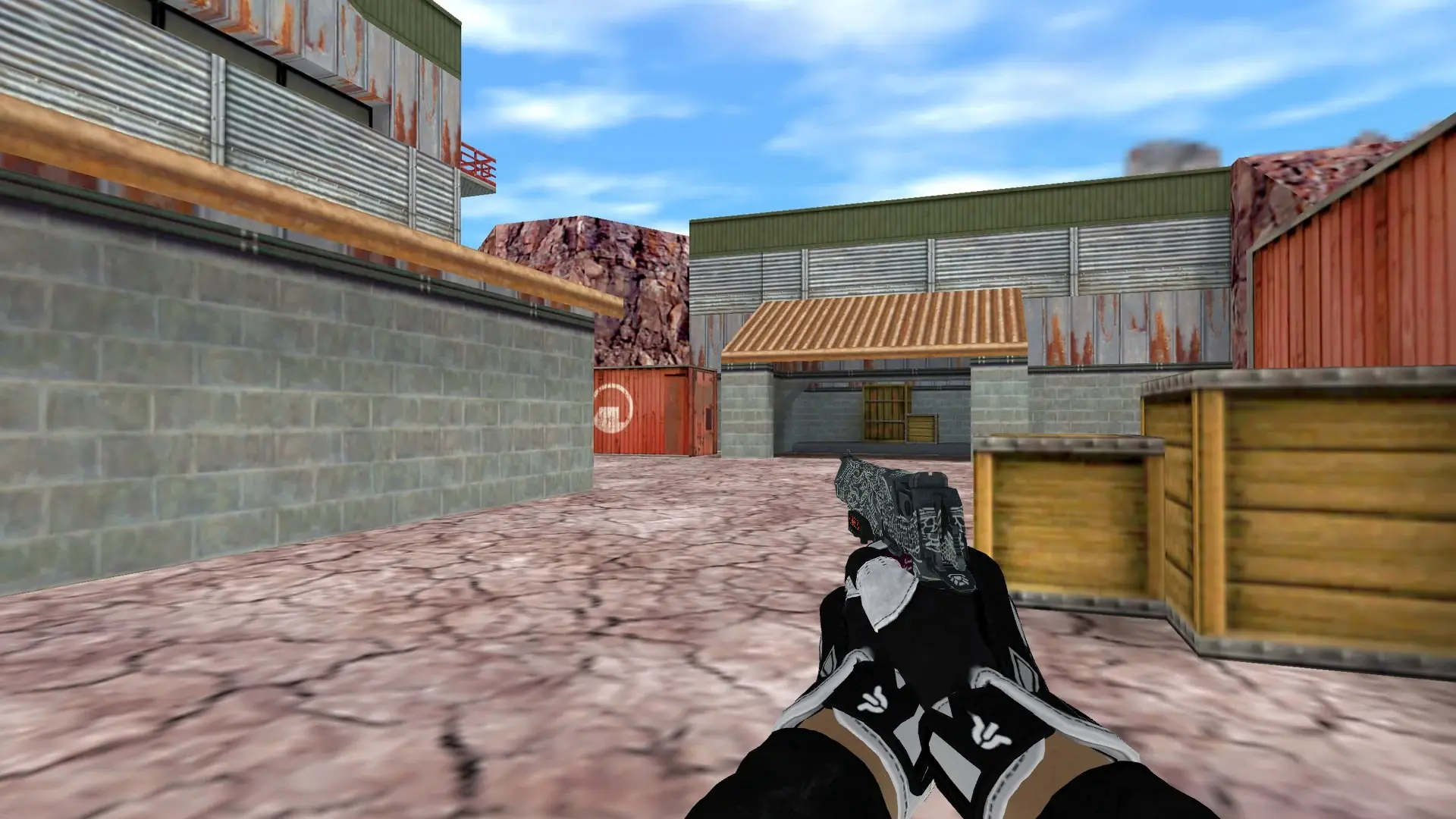 Desert Eagle — Batureis Sport Gloves Pack — de_nuke (first person)