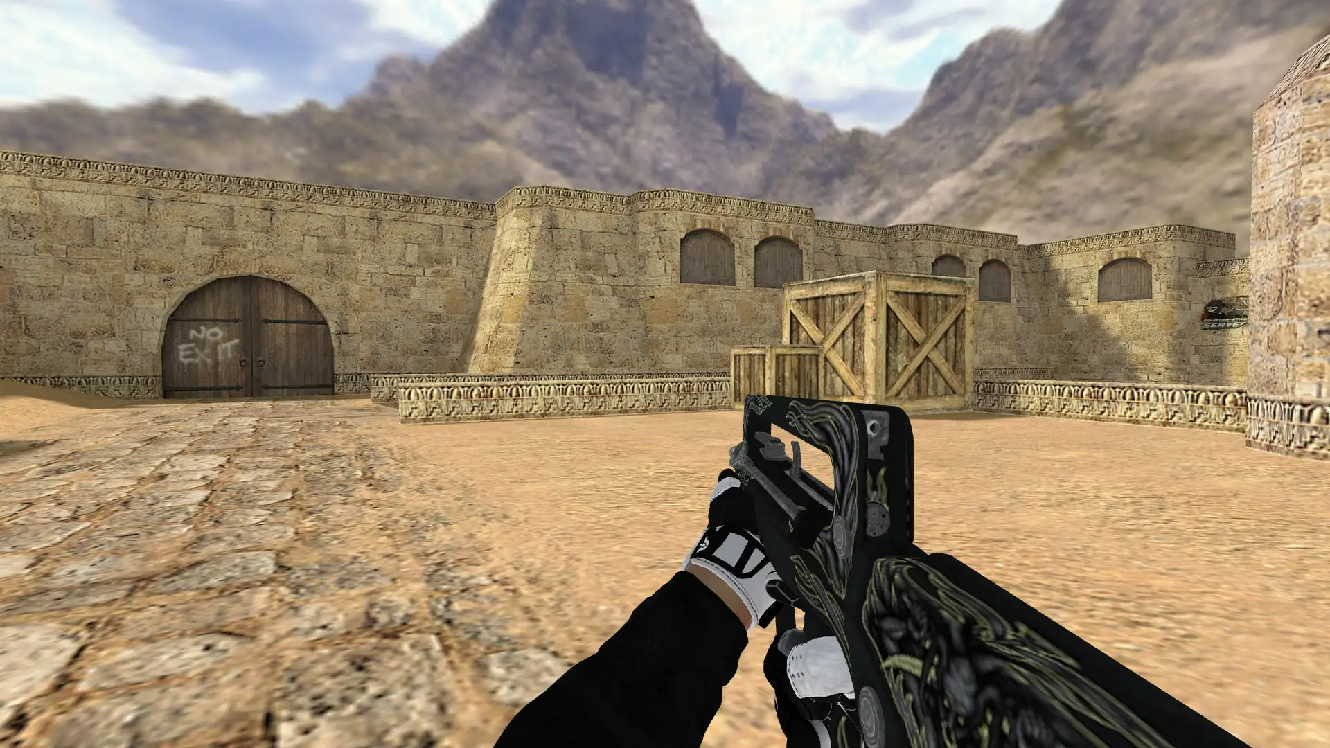 FAMAS — Batureis Sport Gloves Pack — de_dust2 (first person)