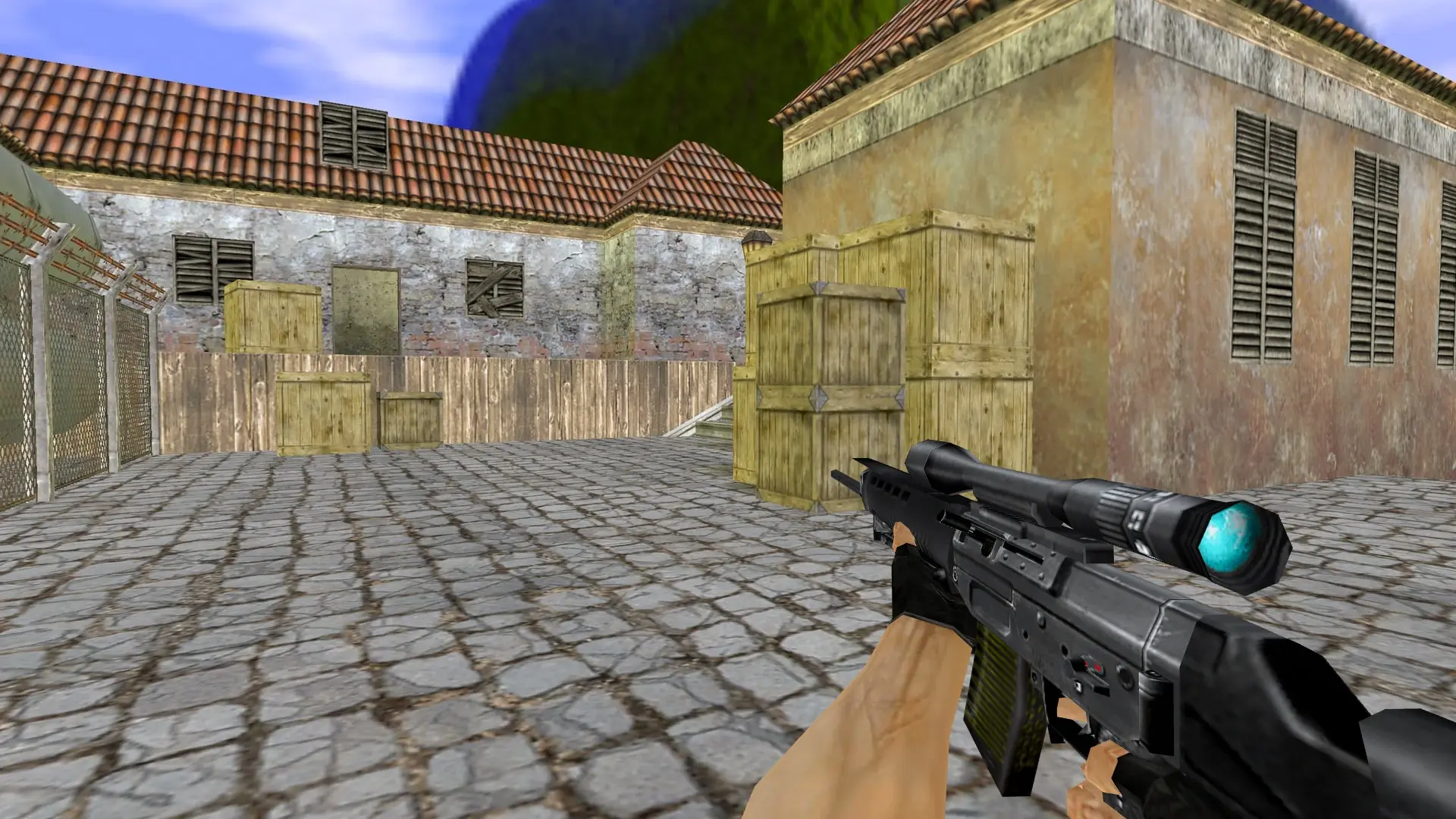 SG 550: HLTV Weapon Models — de_inferno (first person)
