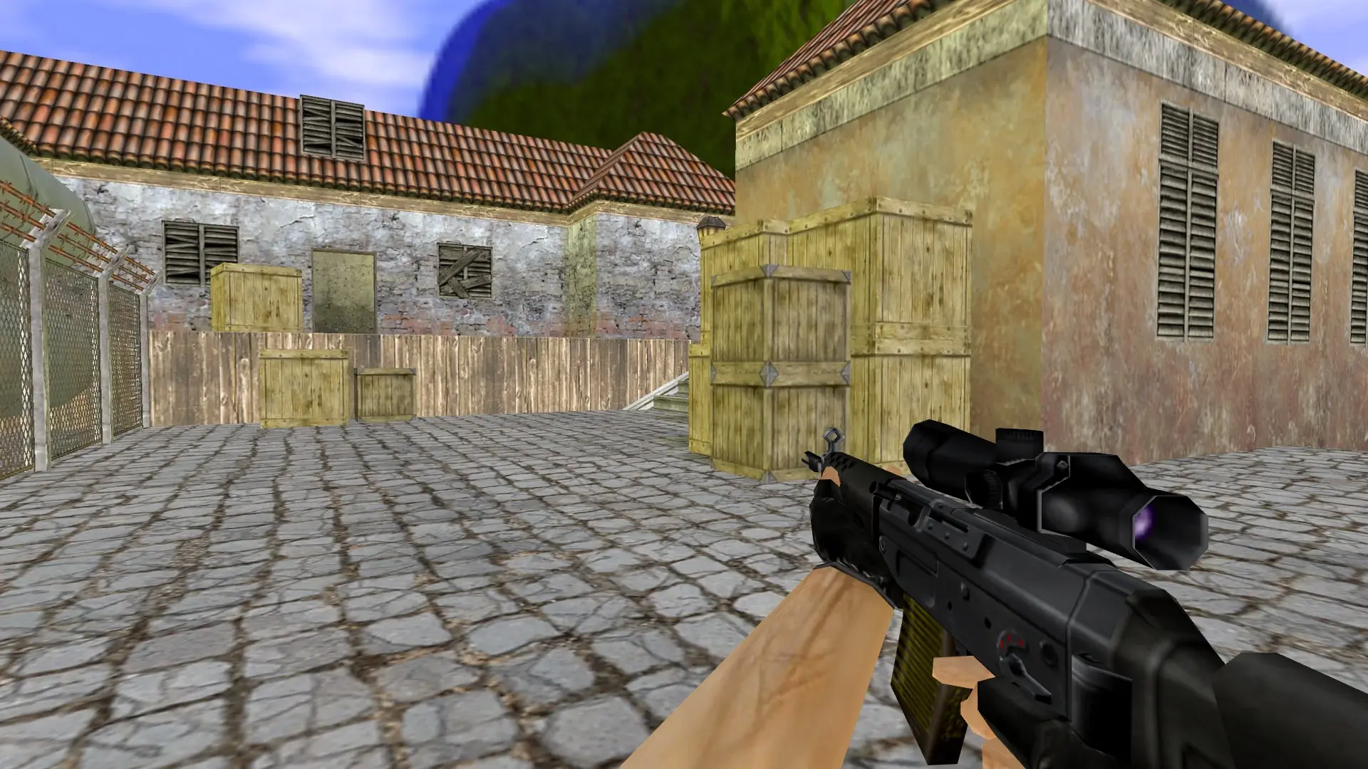 SG 552: HLTV Weapon Models — de_inferno (first person)