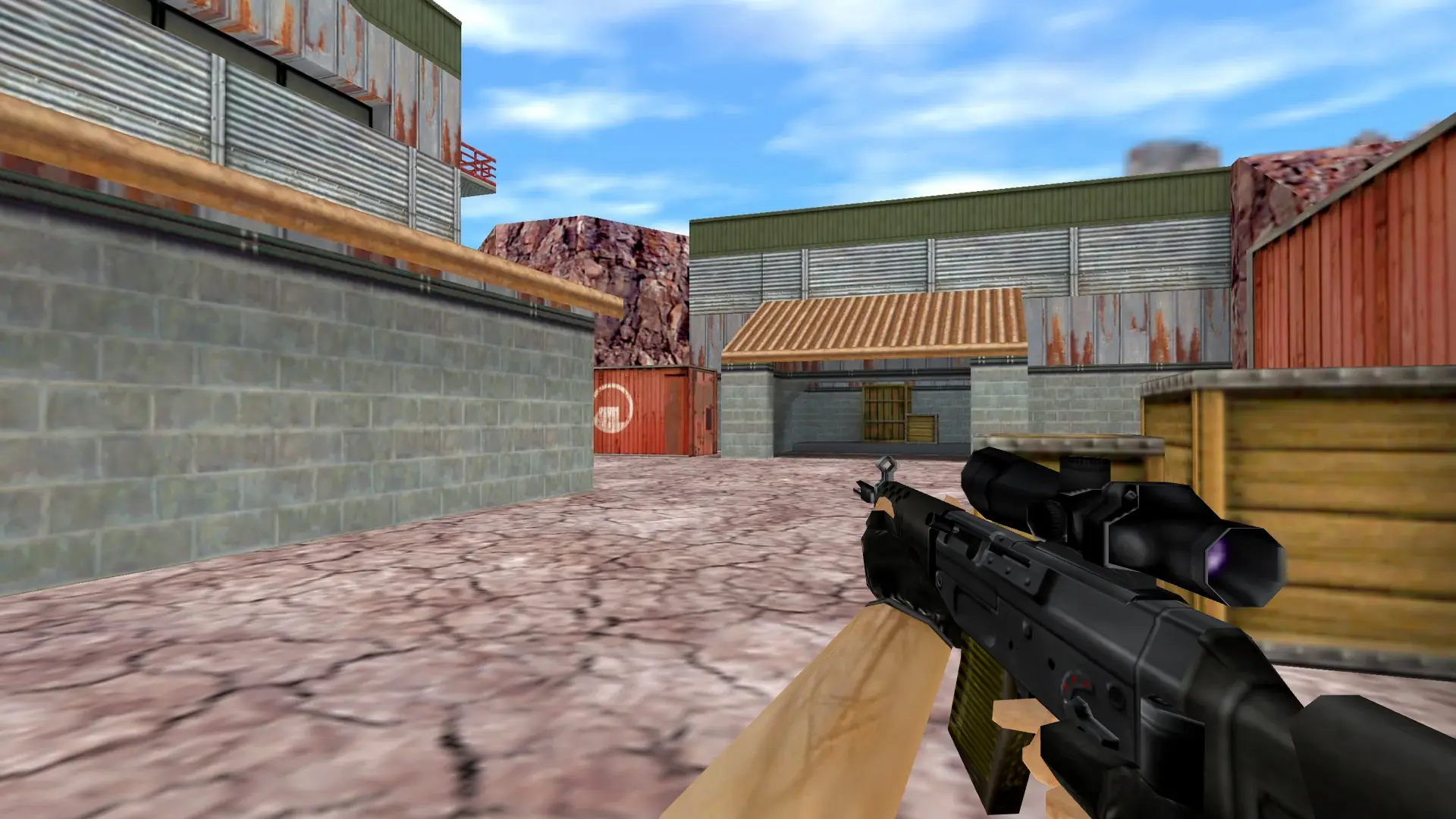 SG 552: HLTV Weapon Models — de_nuke (first person)
