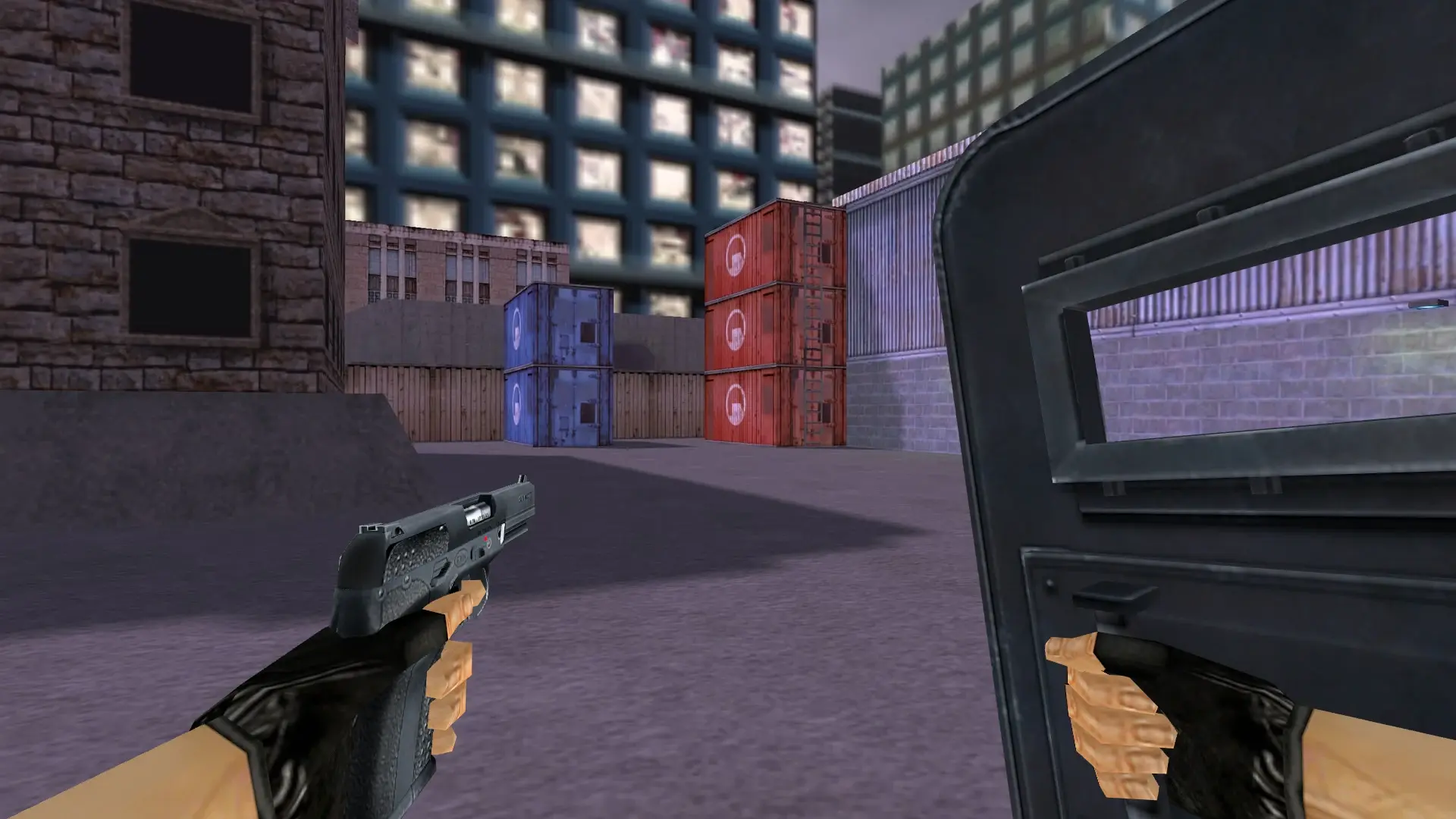 Tactical Shield: HLTV Weapon Models — cs_assault (first person)