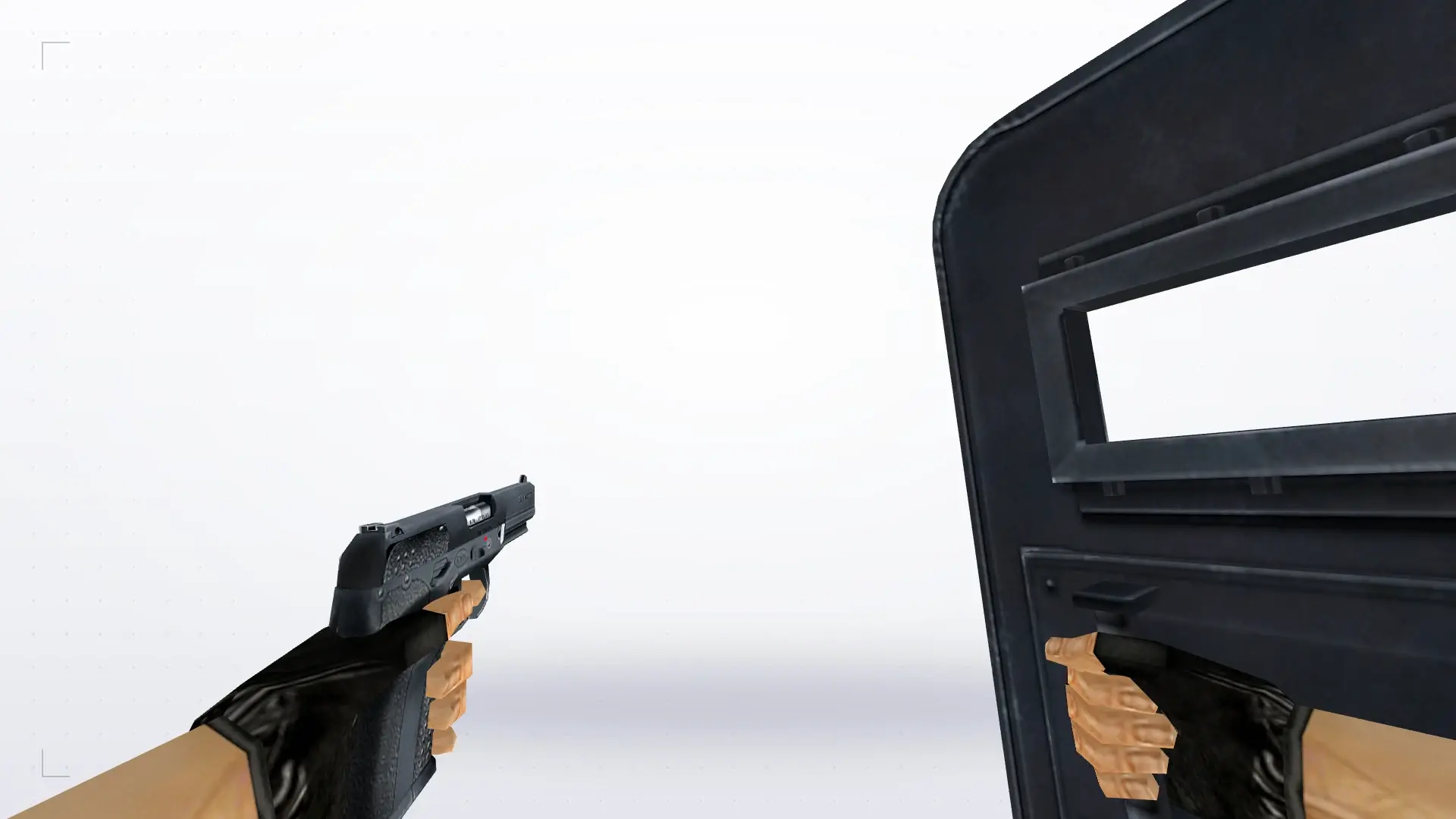 Tactical Shield: HLTV Weapon Models — first person
