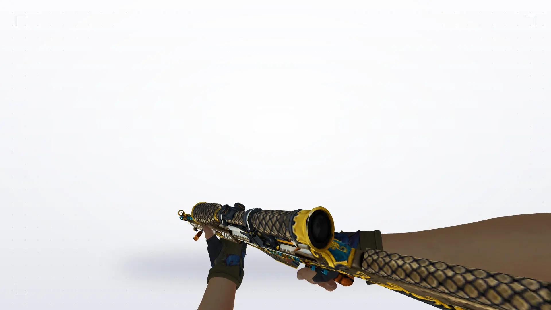 G3SG1: Hydra Gloves Case Hardened Pack — first person
