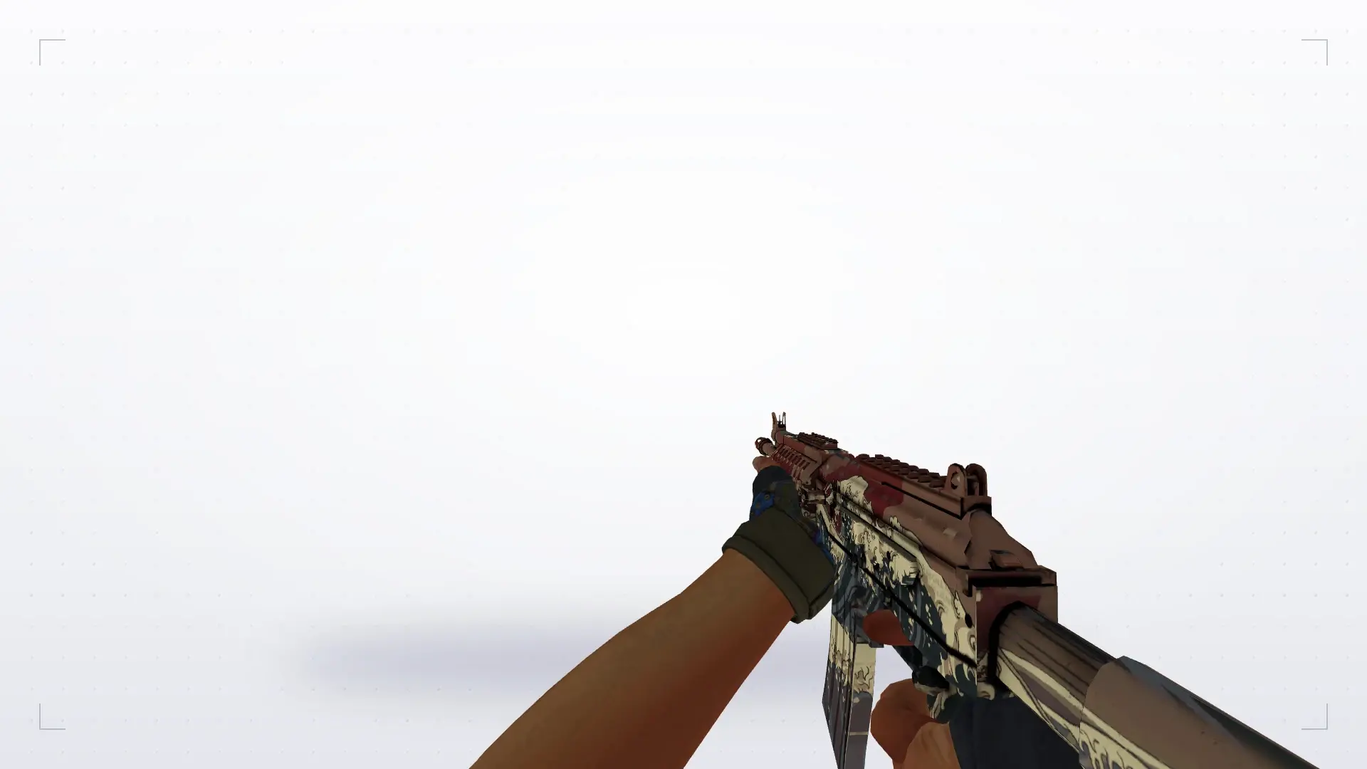 Galil: Hydra Gloves Case Hardened Pack — first person